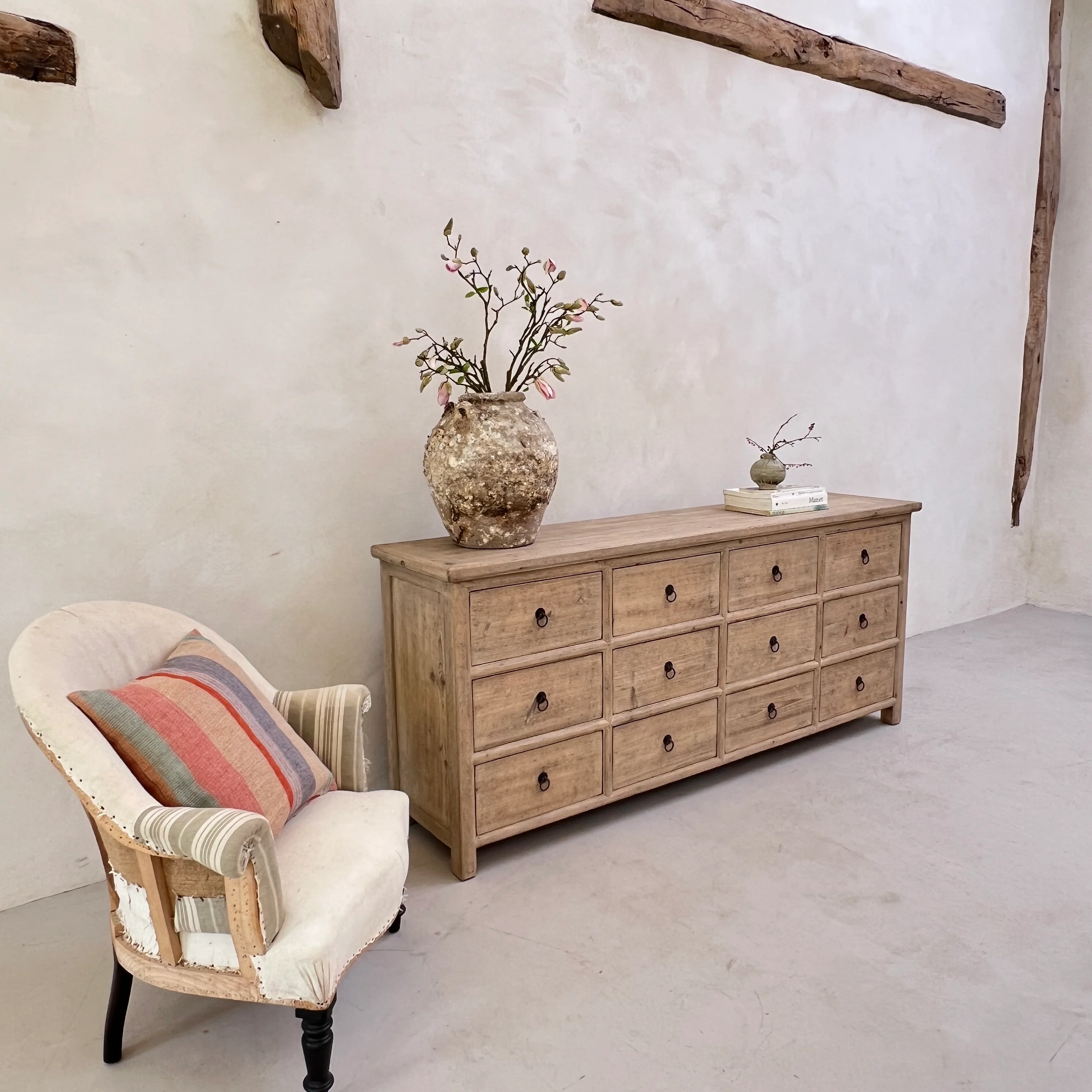 Large reclaimed chest of drawers | Giselle - Image 2