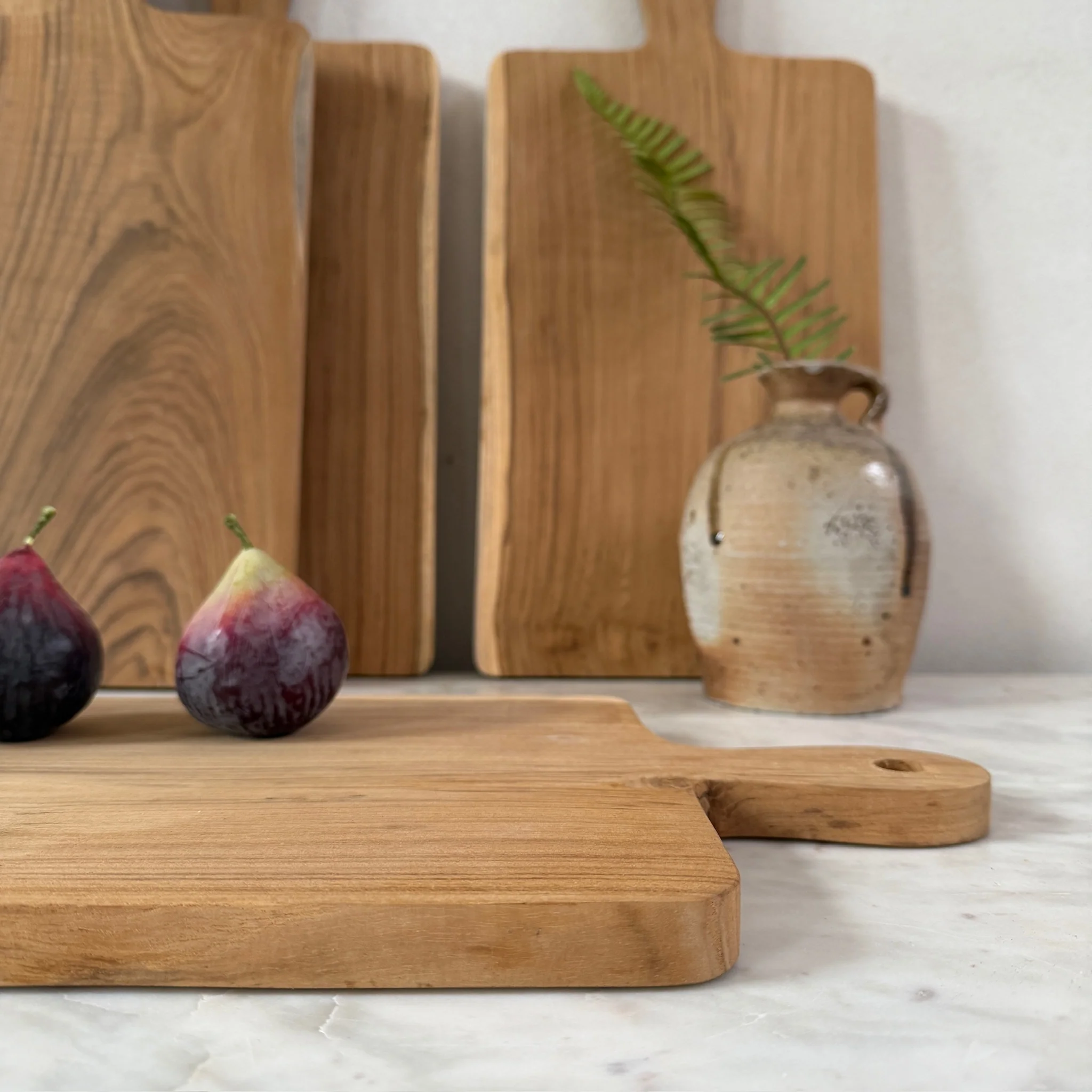 Large Teak Rectangular Breadboard - Image 2