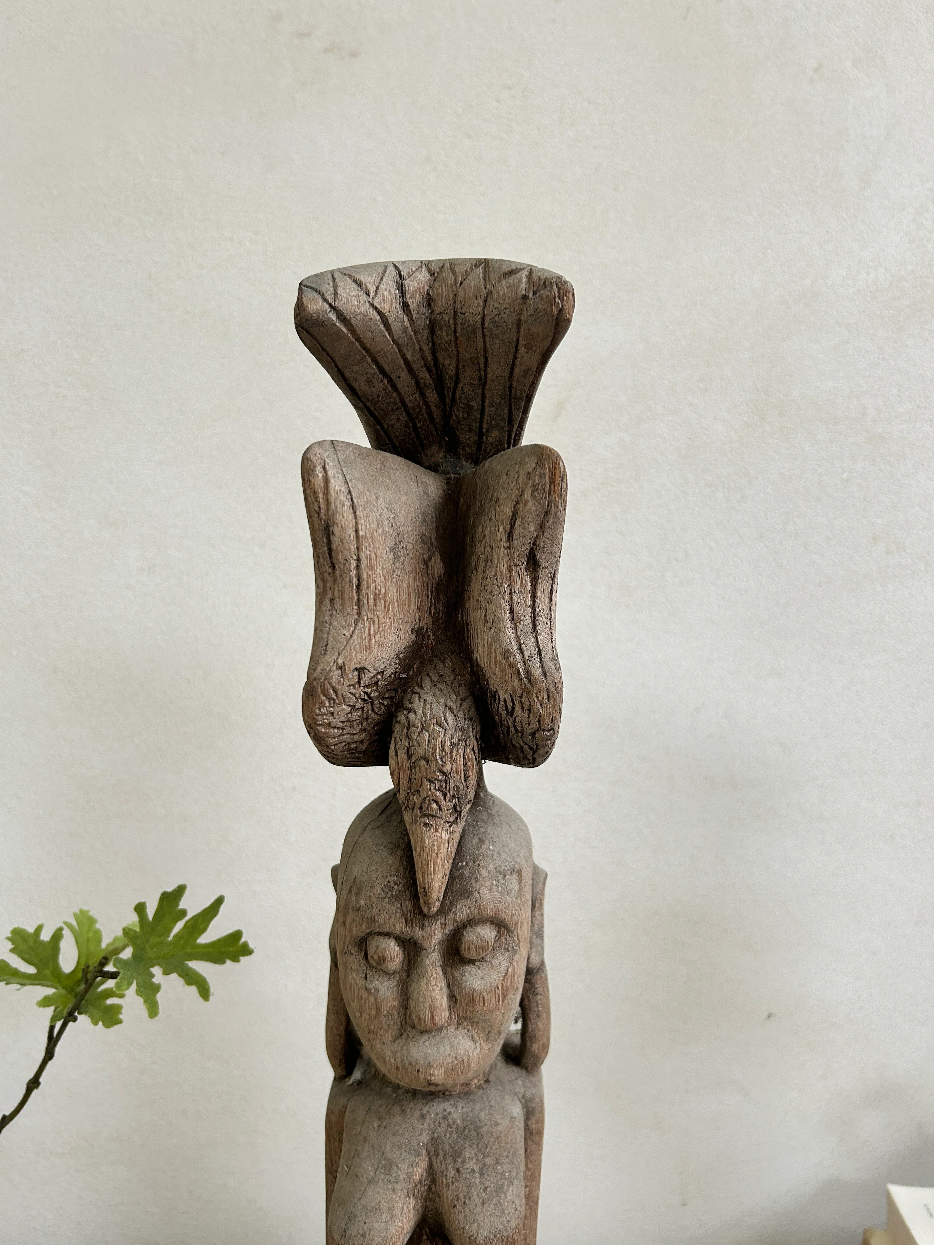 Large wooden antique sumba statues | Wayan - Image 5