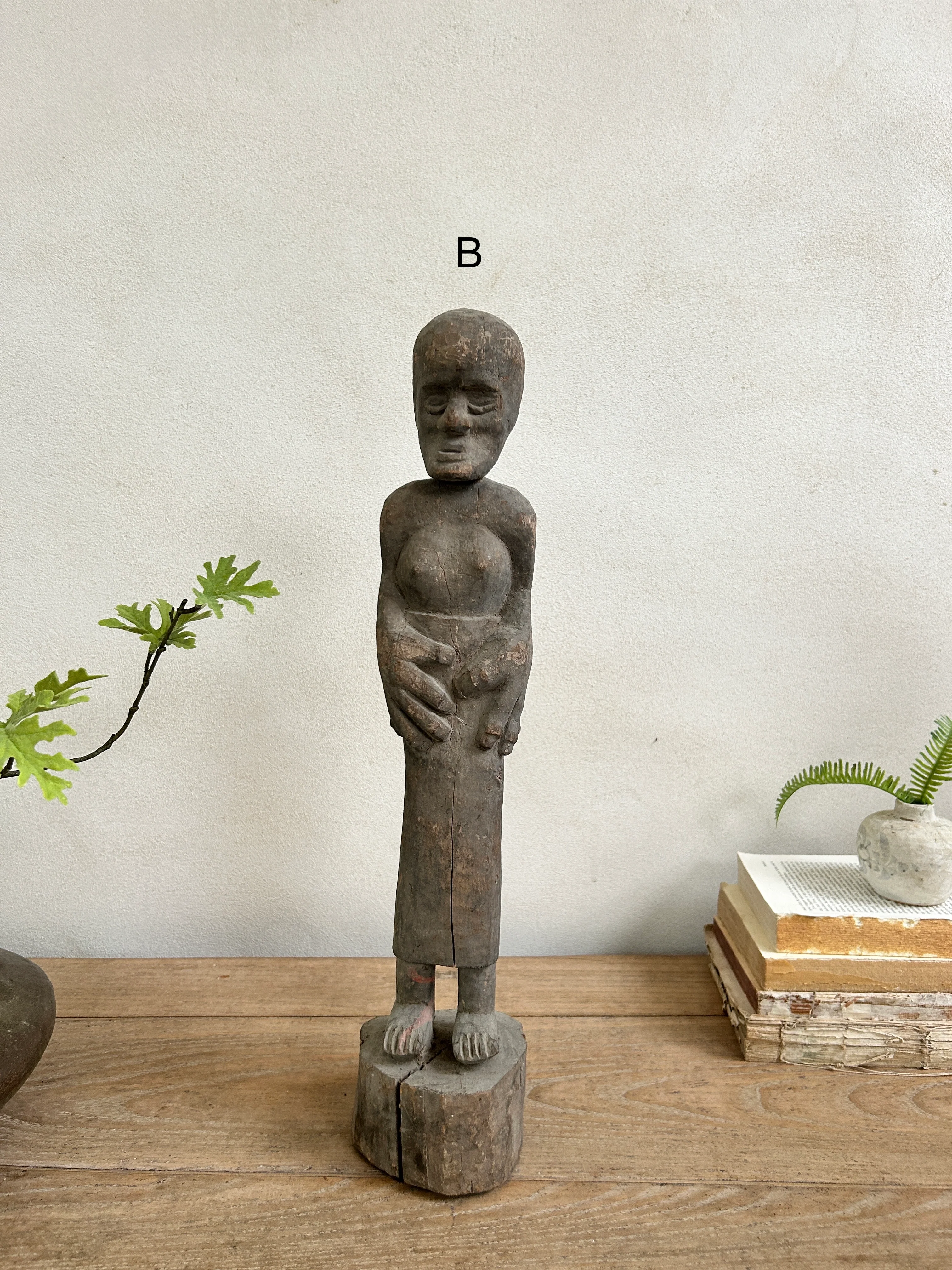 Large wooden antique sumba statues | Wayan - Image 6