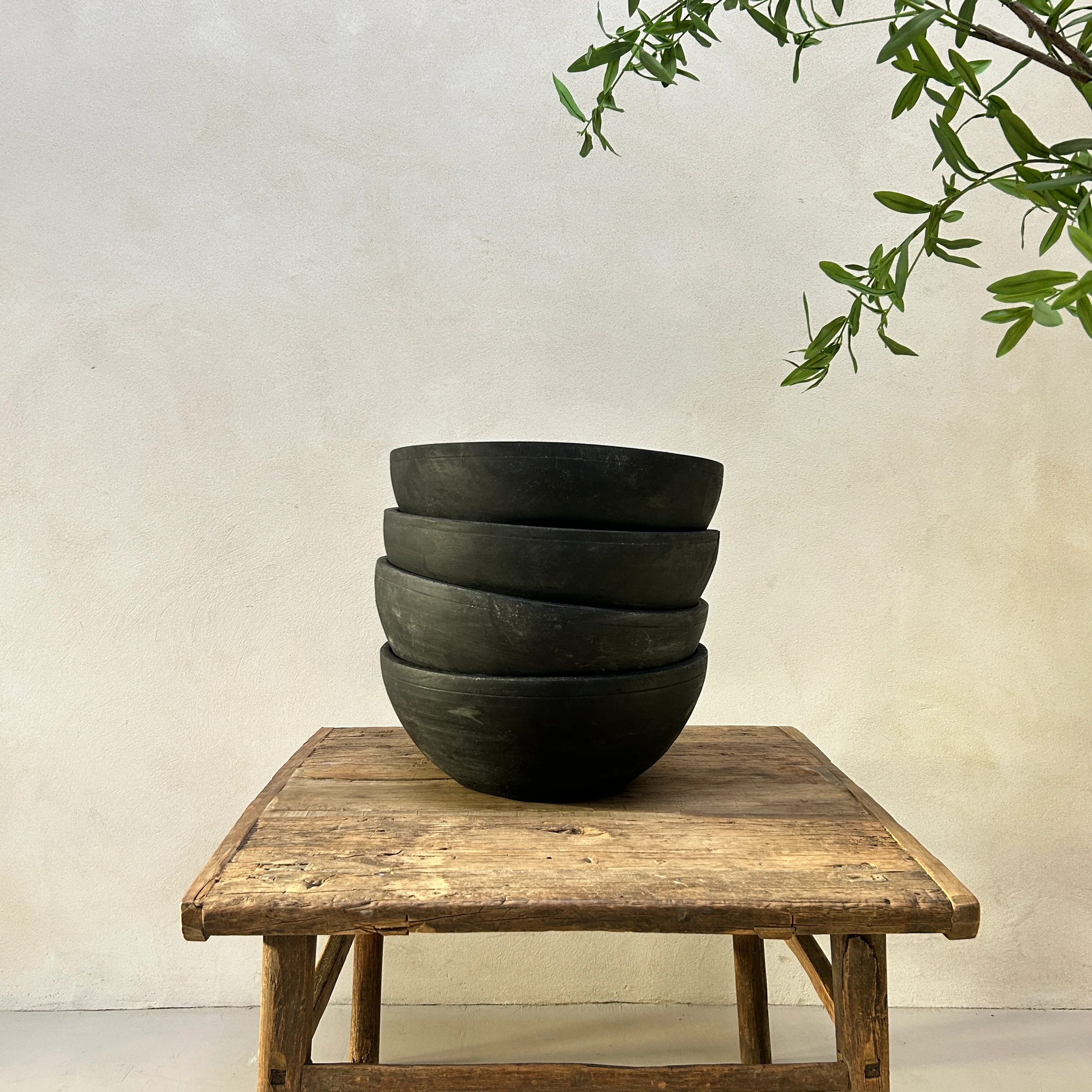 Large Wooden Batak Bowl | Aurel