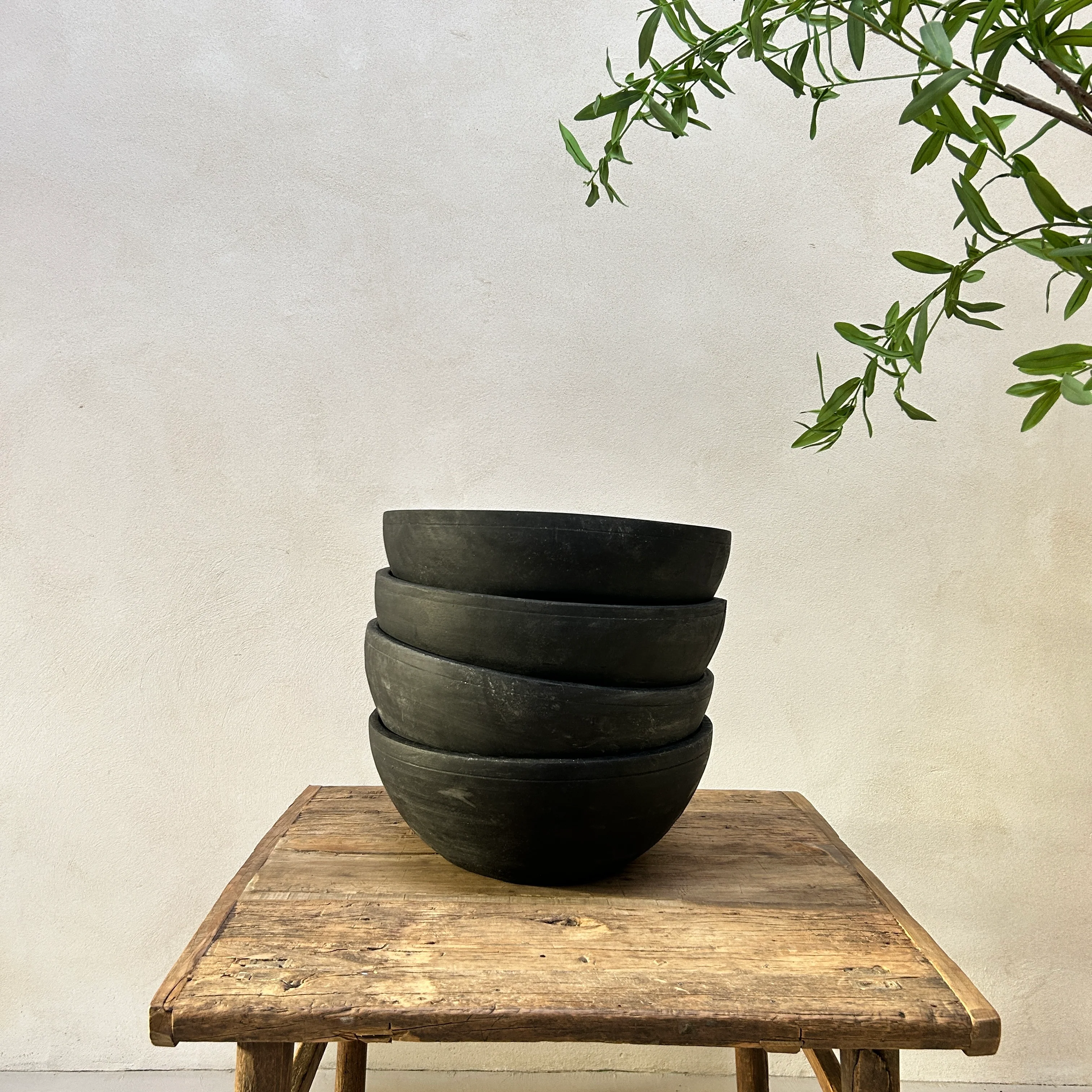 Large Wooden Batak Bowl | Aurel - Image 2