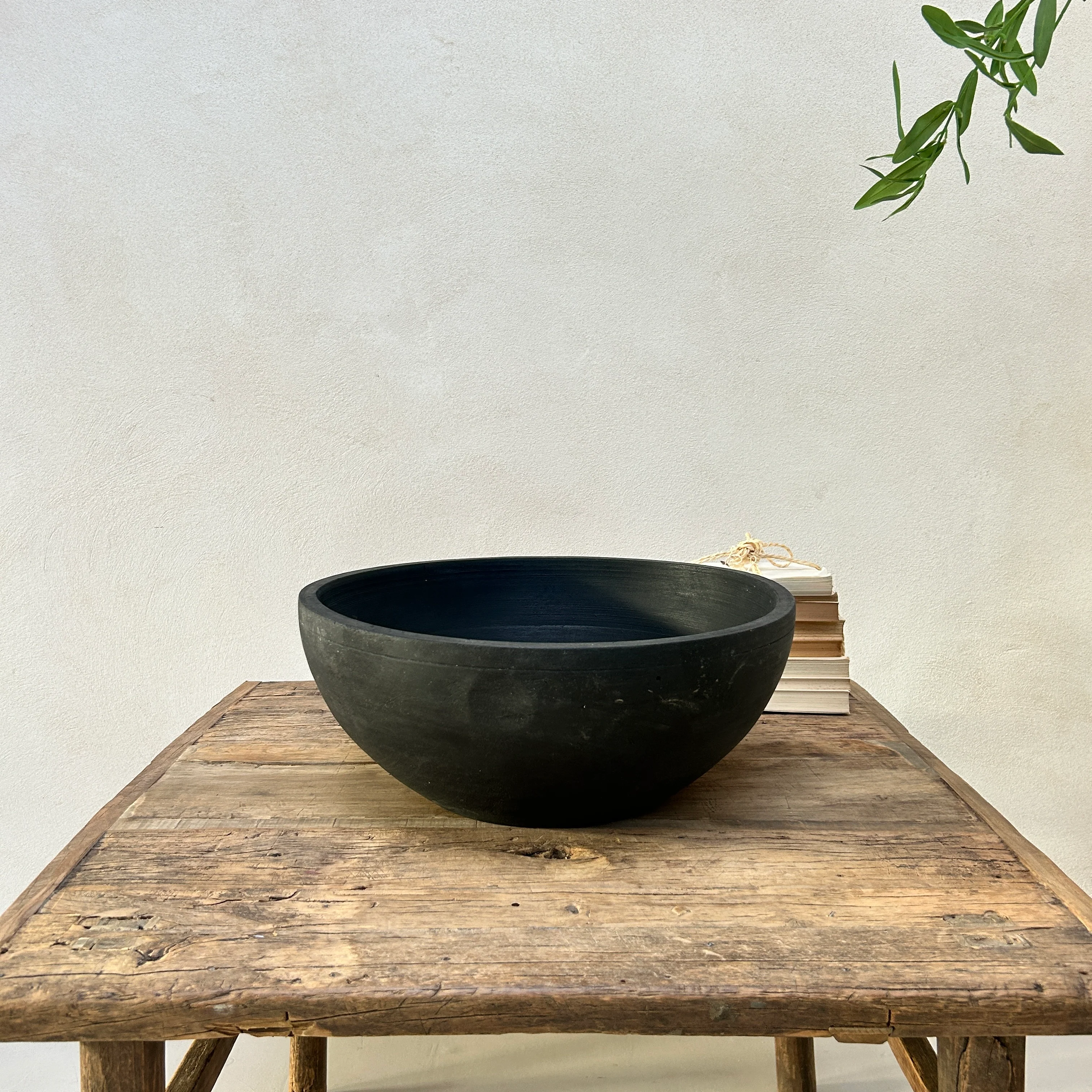 Large Wooden Batak Bowl | Aurel - Image 4