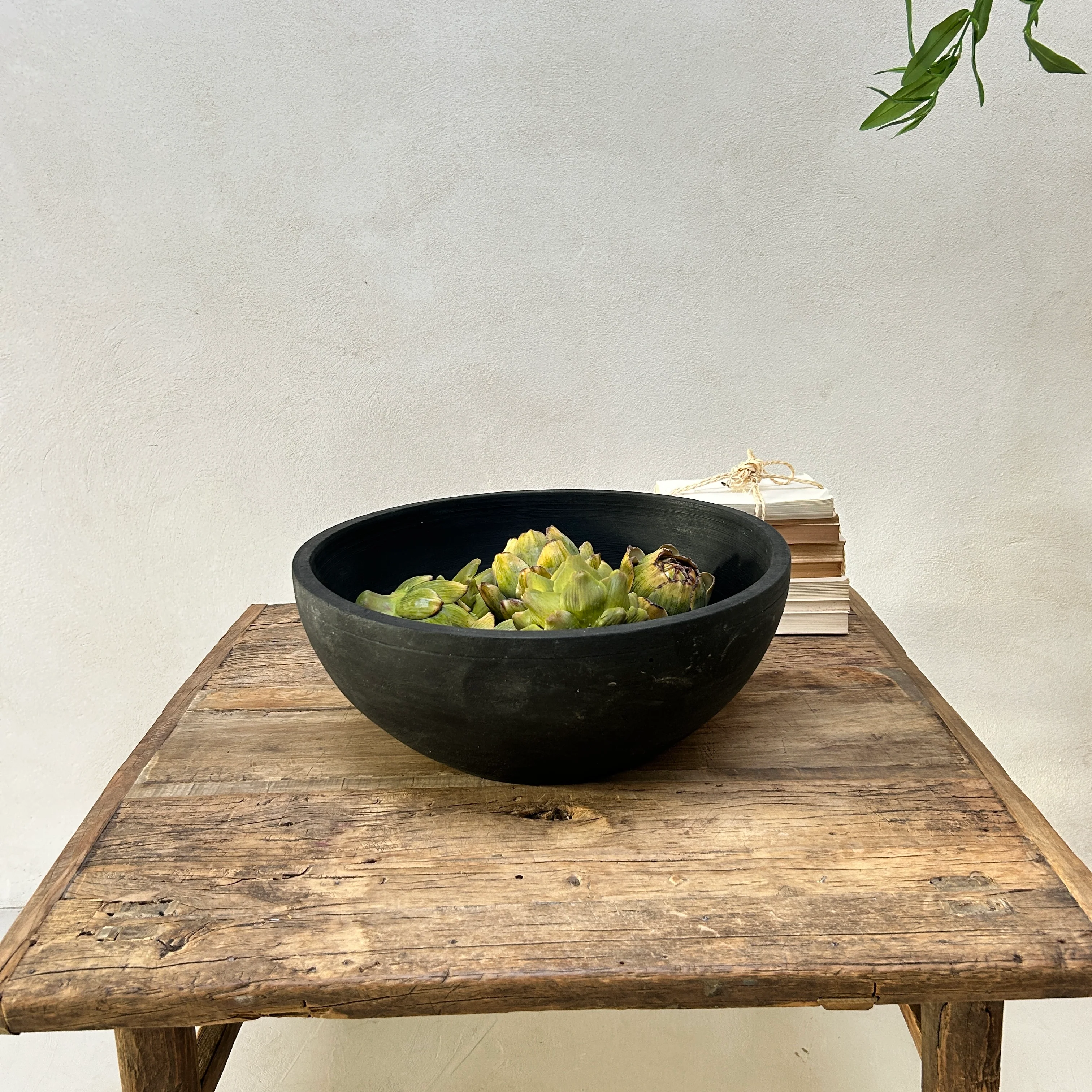 Large Wooden Batak Bowl | Aurel - Image 6