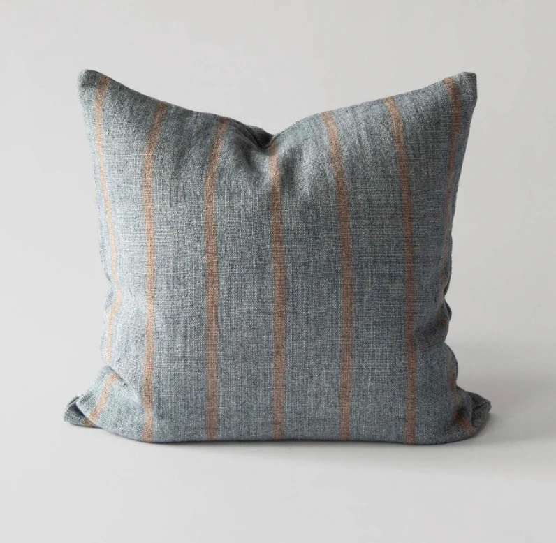 Linen cushion wide stripe | 50x50 Melvin - Image 5