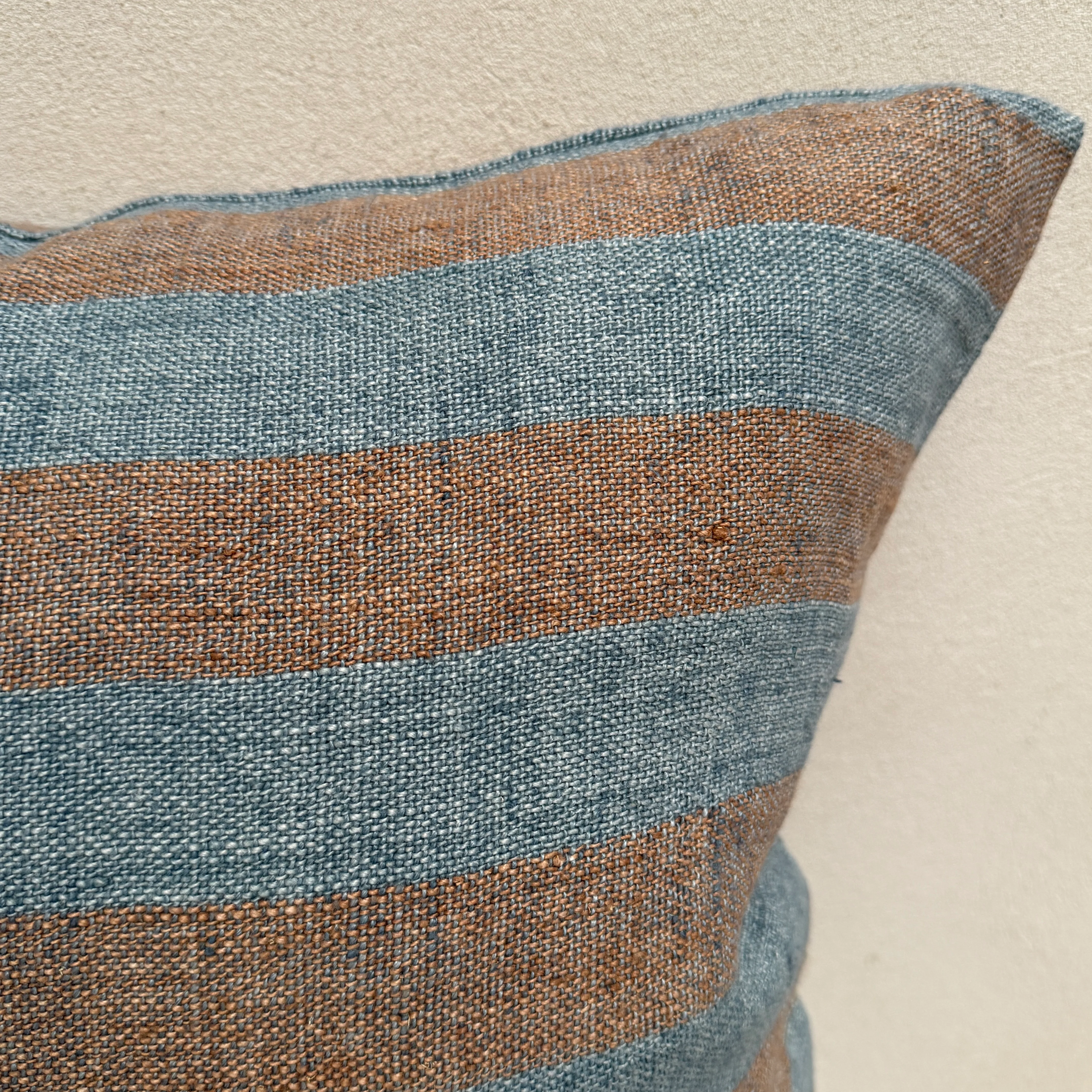 Linen cushion wide stripe | 50x50 Pascale - Image 2