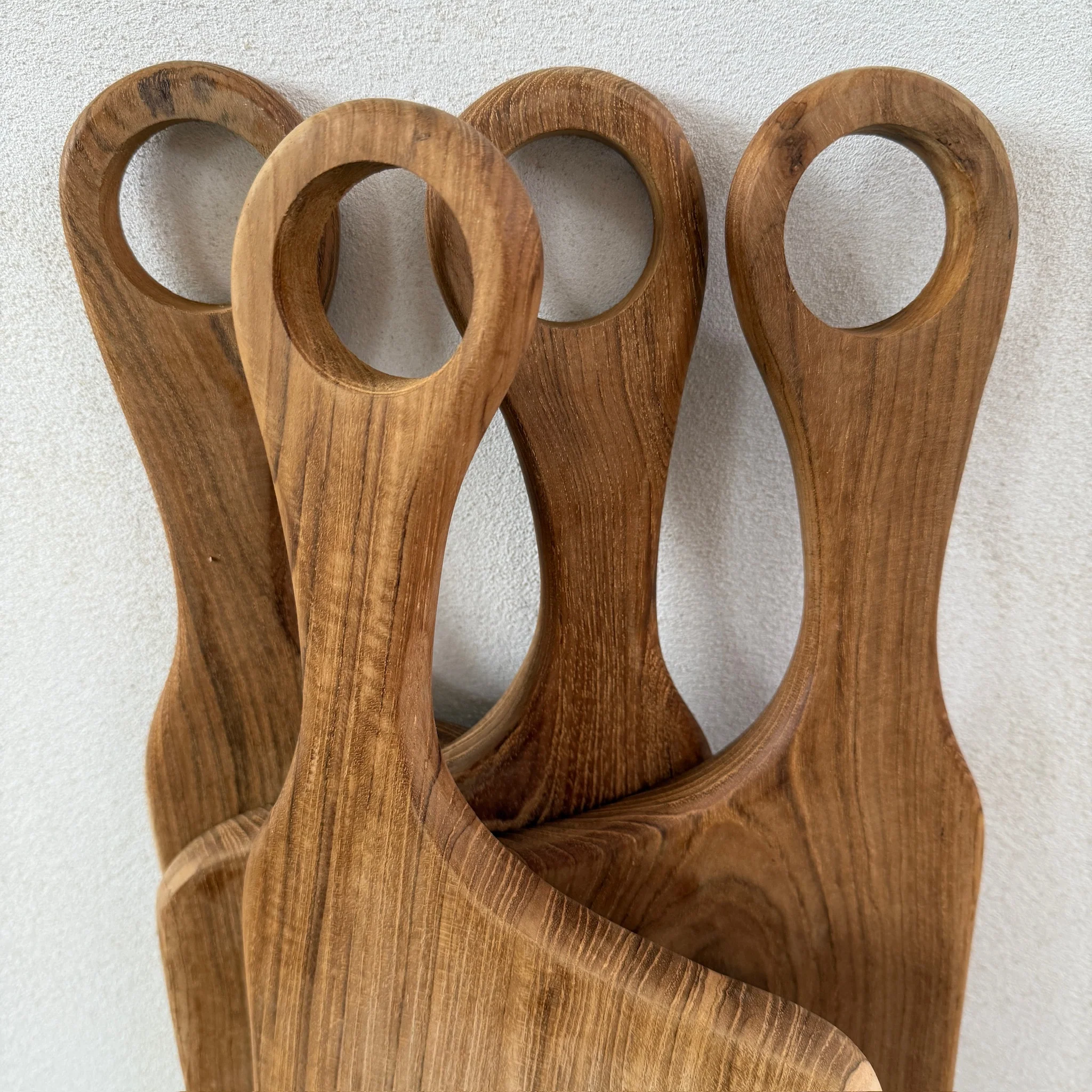 Long Teak Charcuterie Board - Image 4