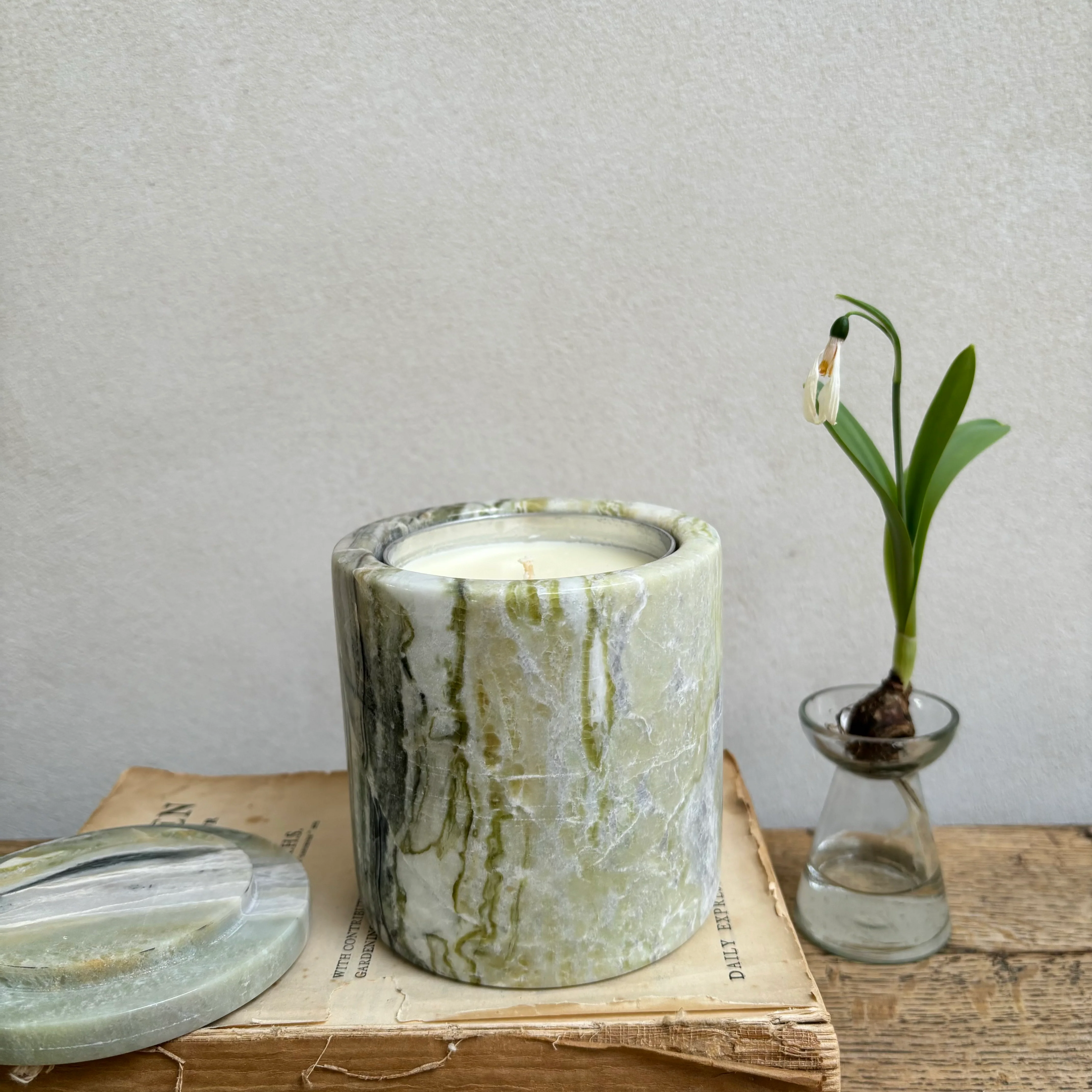 Marble Scented Candle - Blood Orange & Grapefruit