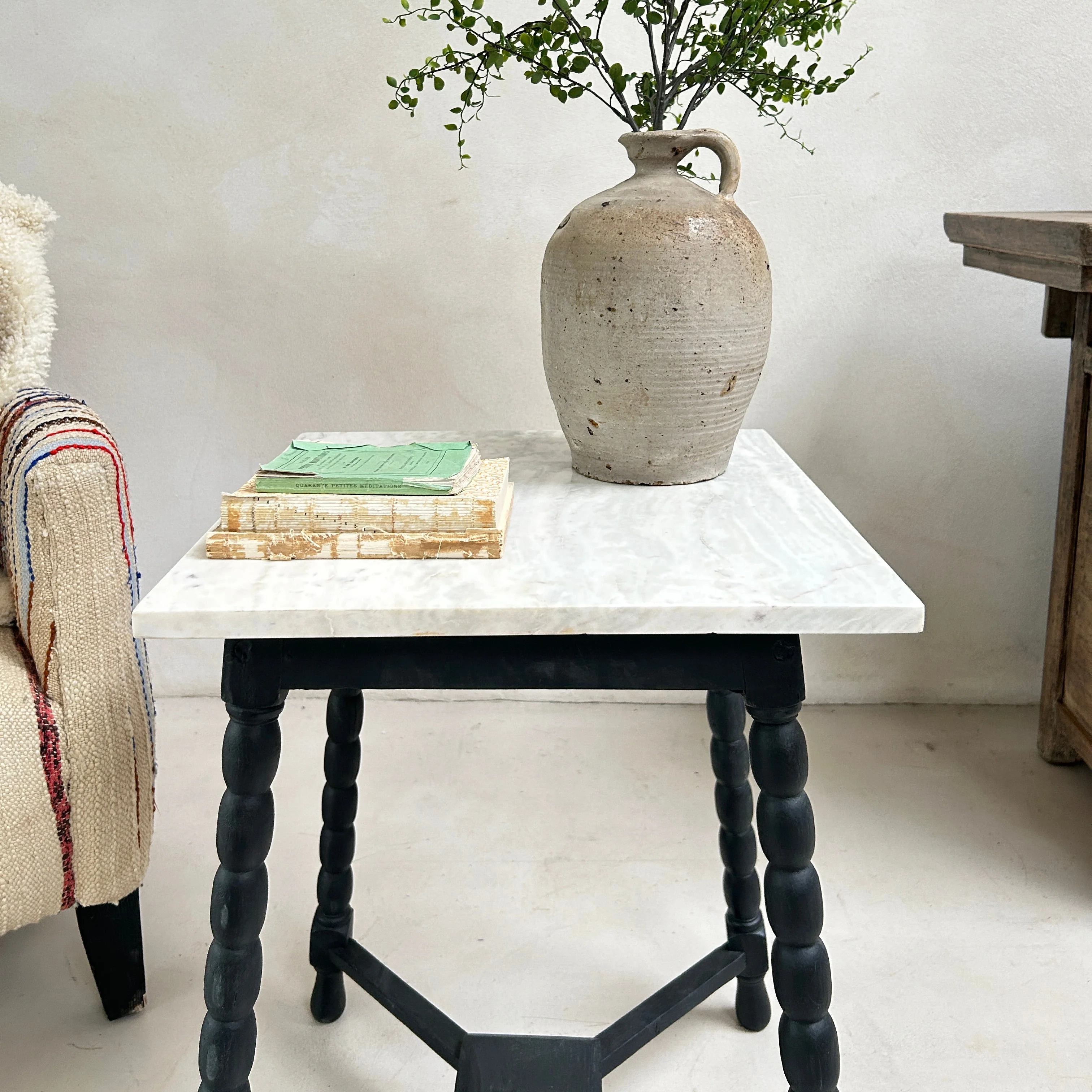 Marble Top Side Table | Hedon - Image 2