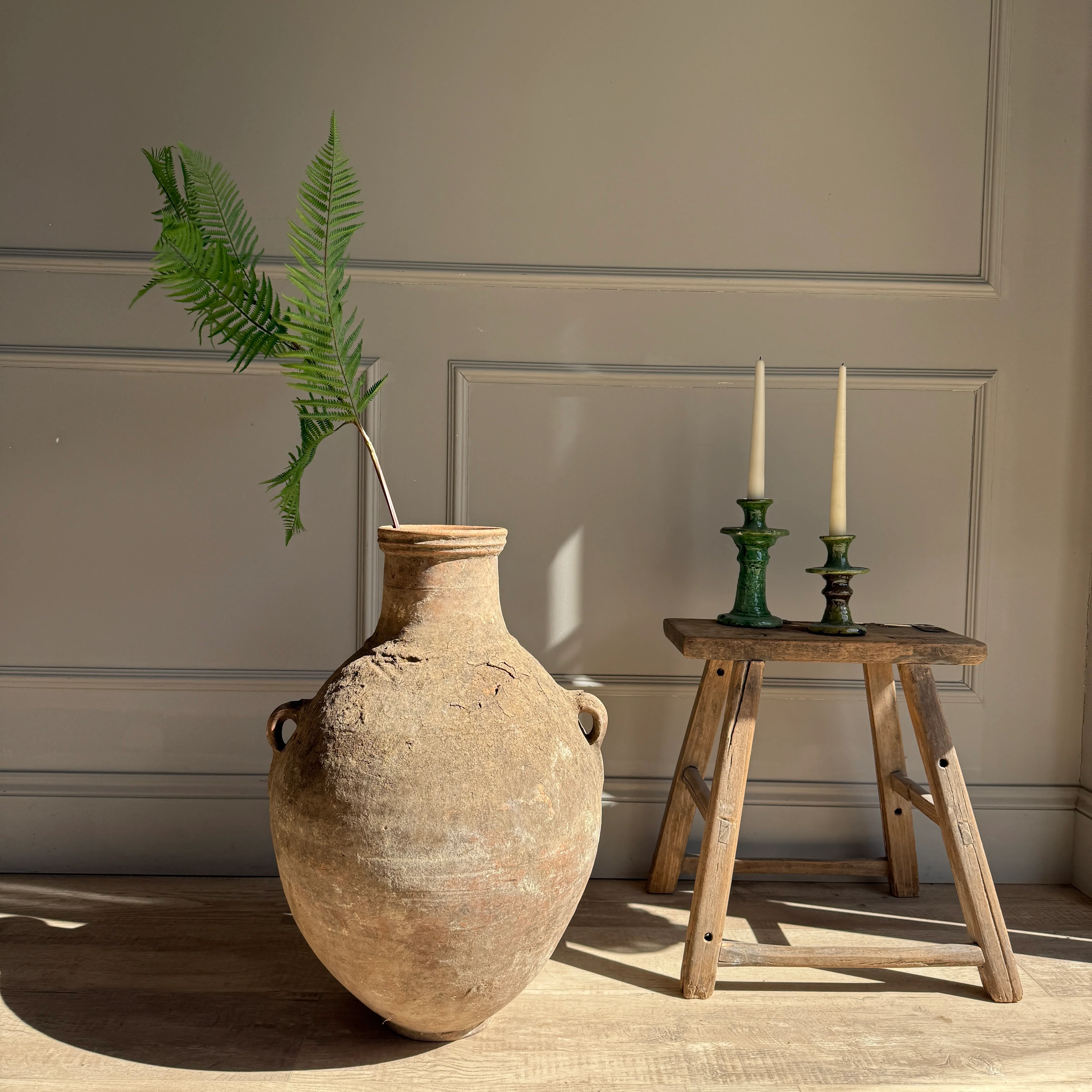 Medium Antique Moroccan Urn | Fes - Image 3