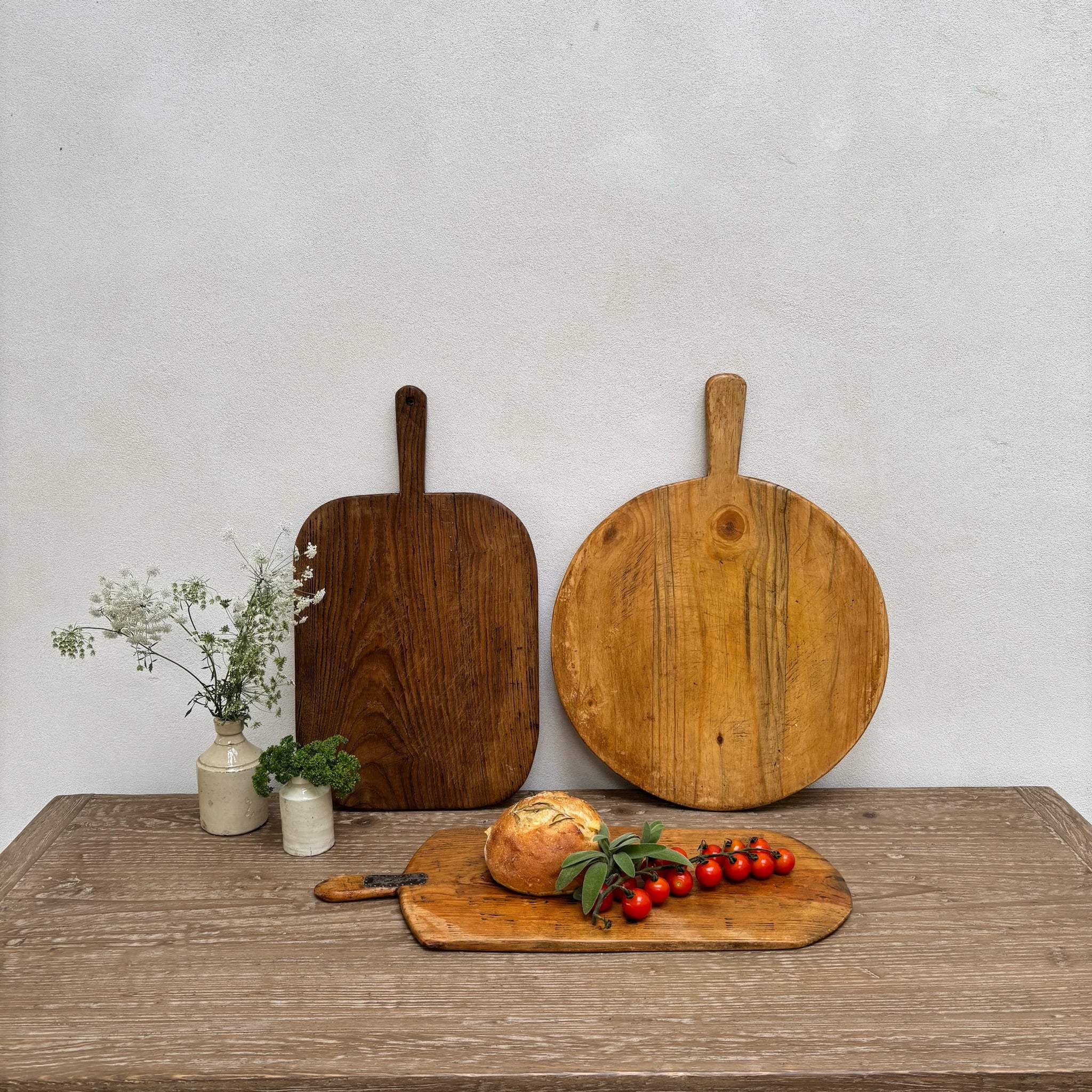 Medium Antique Rustic Breadboard (Select from photo) - Image 2