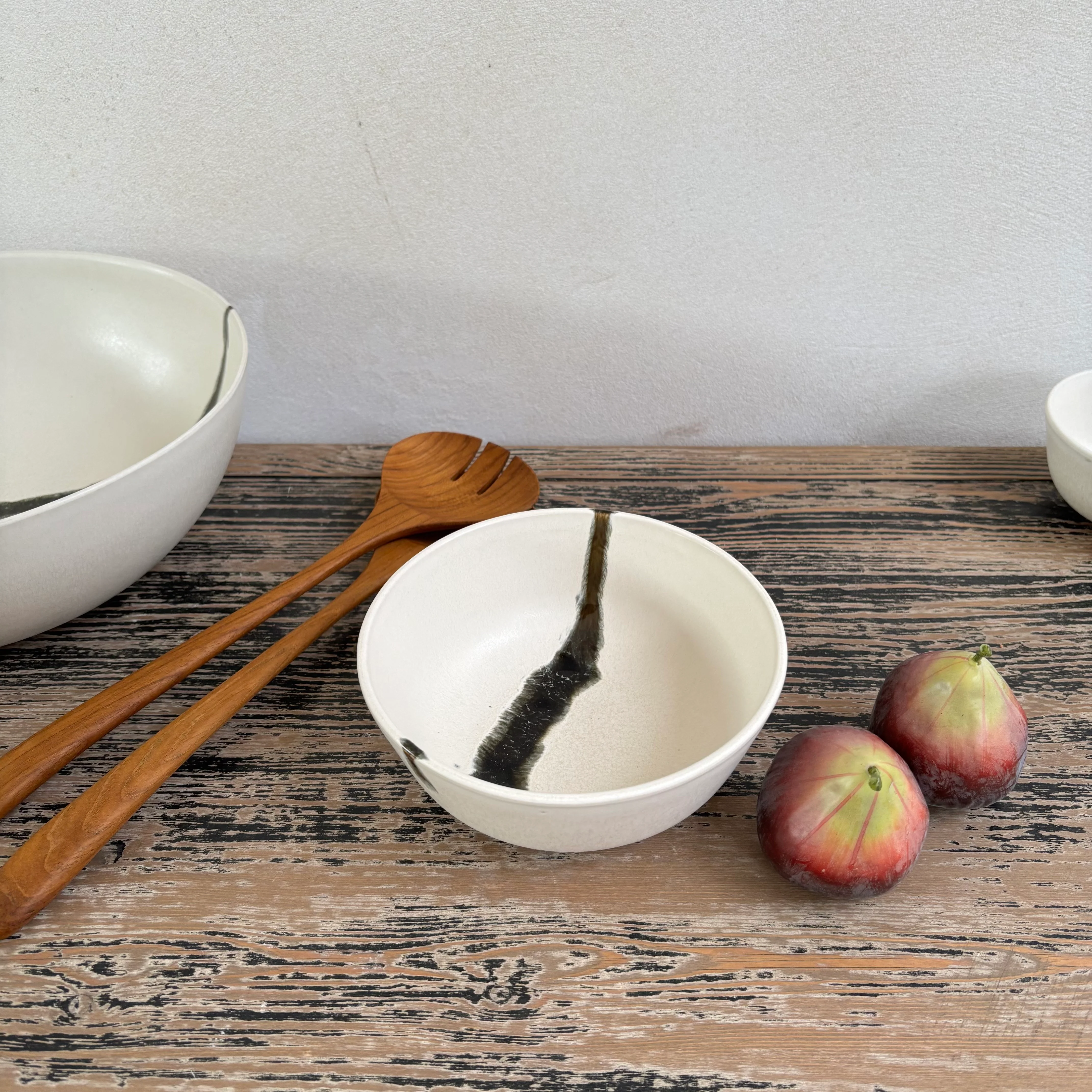 Medium Artisan Serving Bowl | Wabi Sabi - Image 3