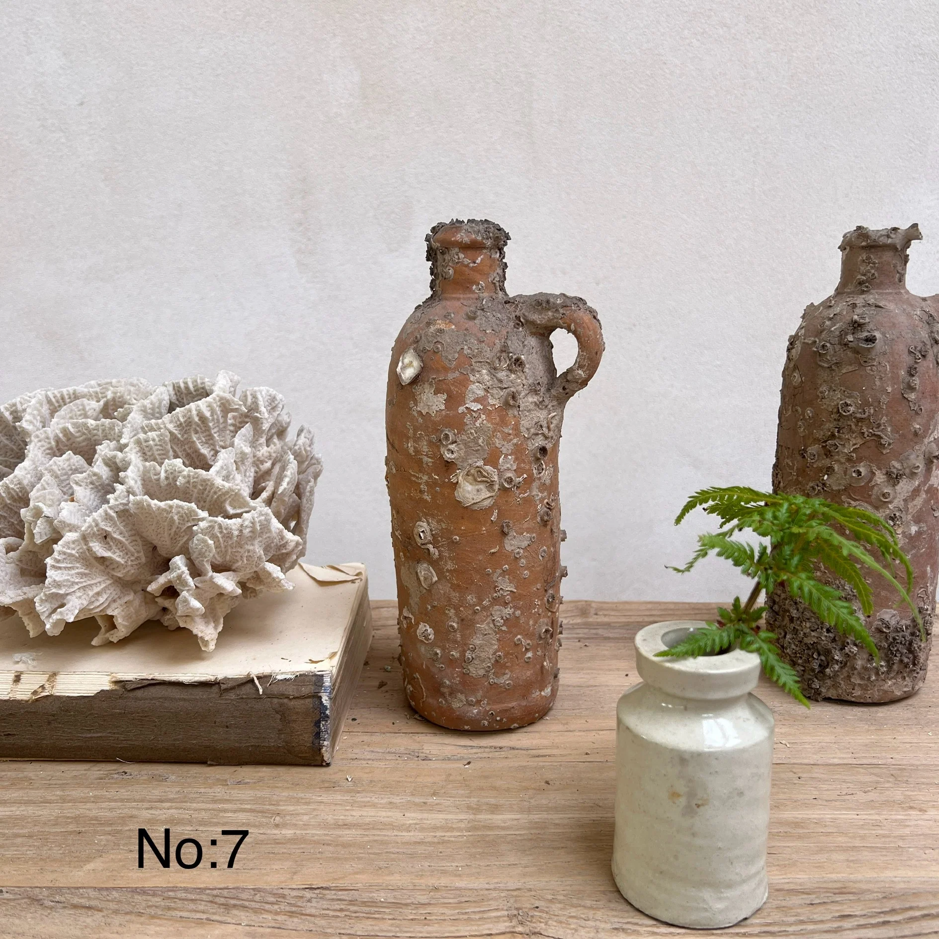 Medium Vintage Shipwreck stoneware bottle - Image 10