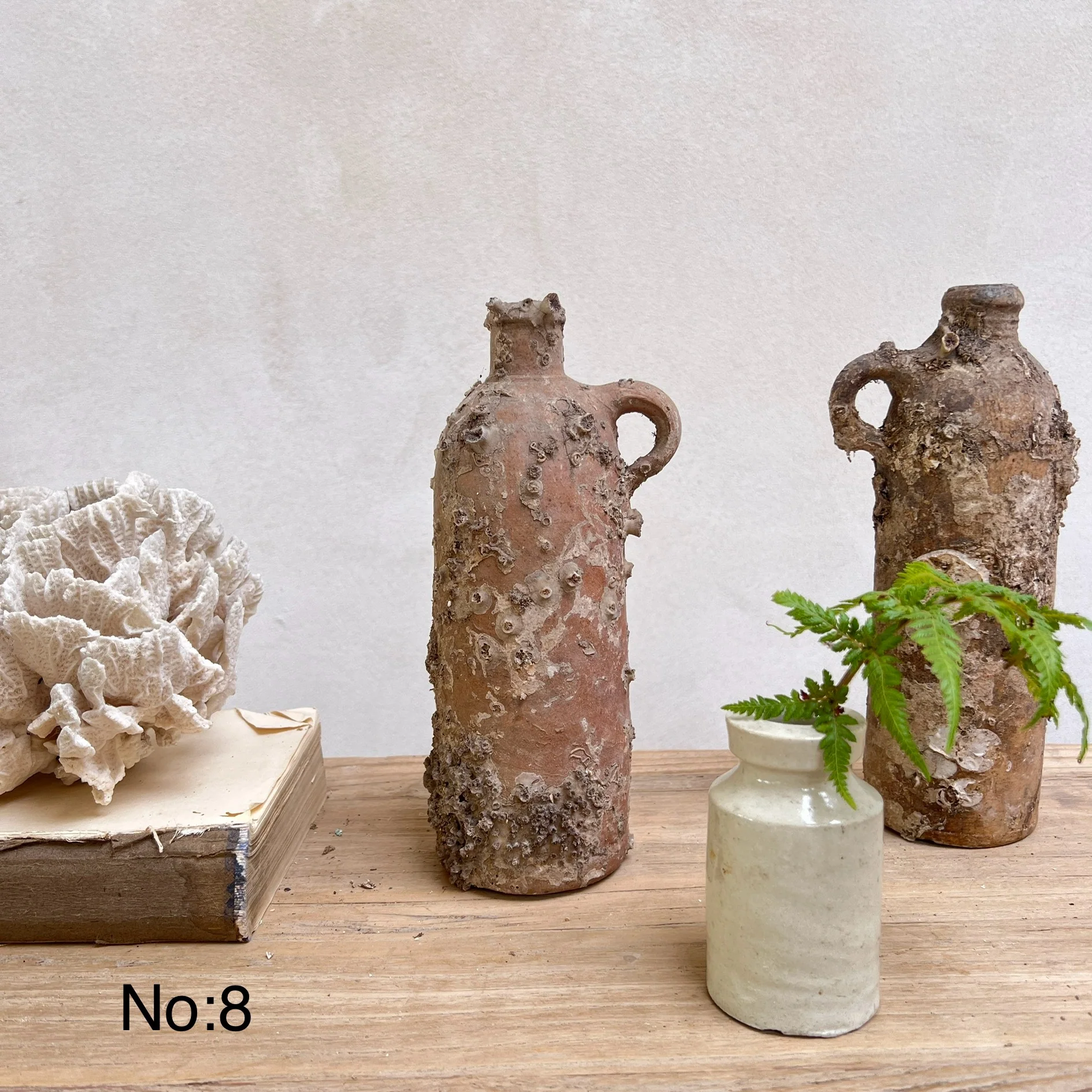 Medium Vintage Shipwreck stoneware bottle - Image 11