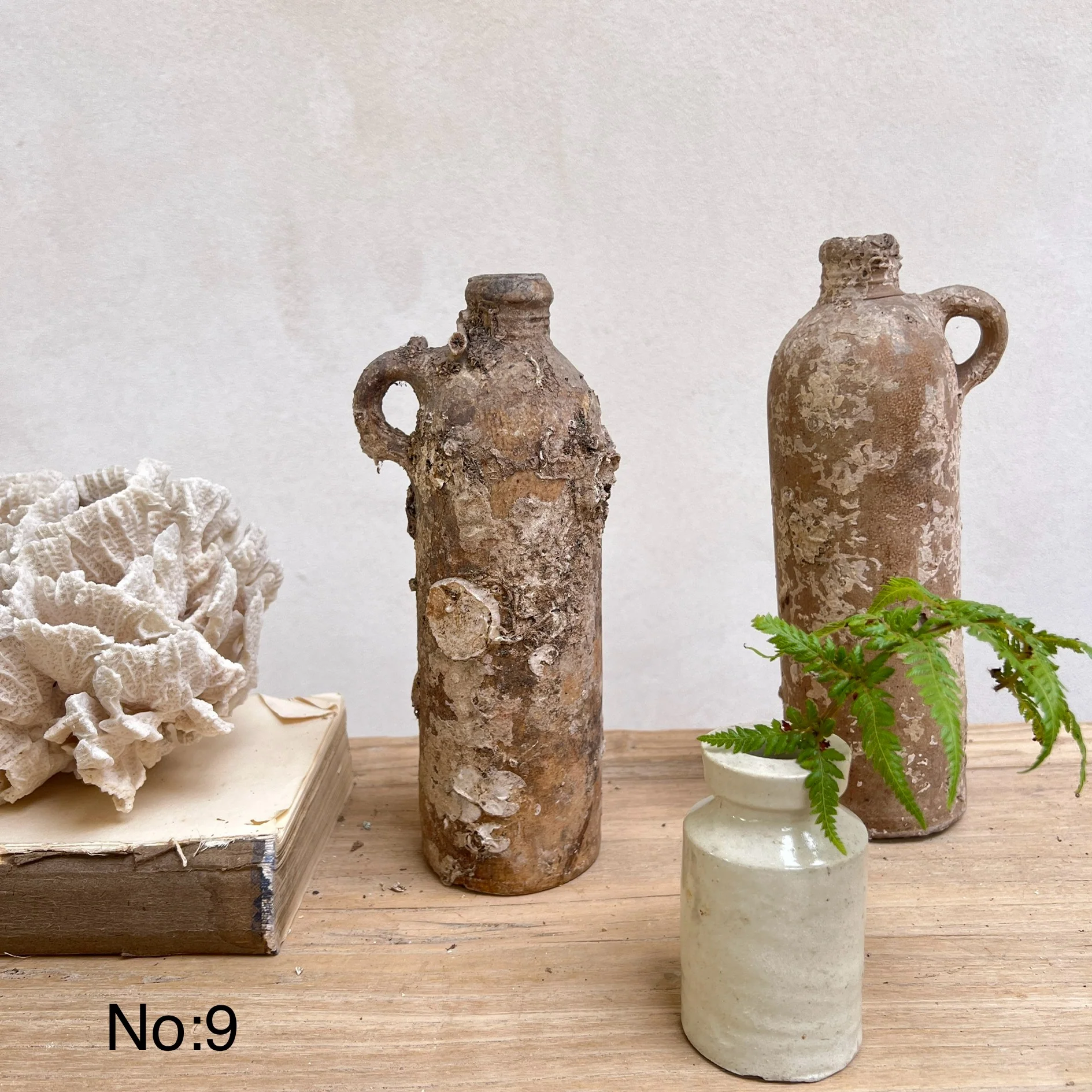 Medium Vintage Shipwreck stoneware bottle - Image 12