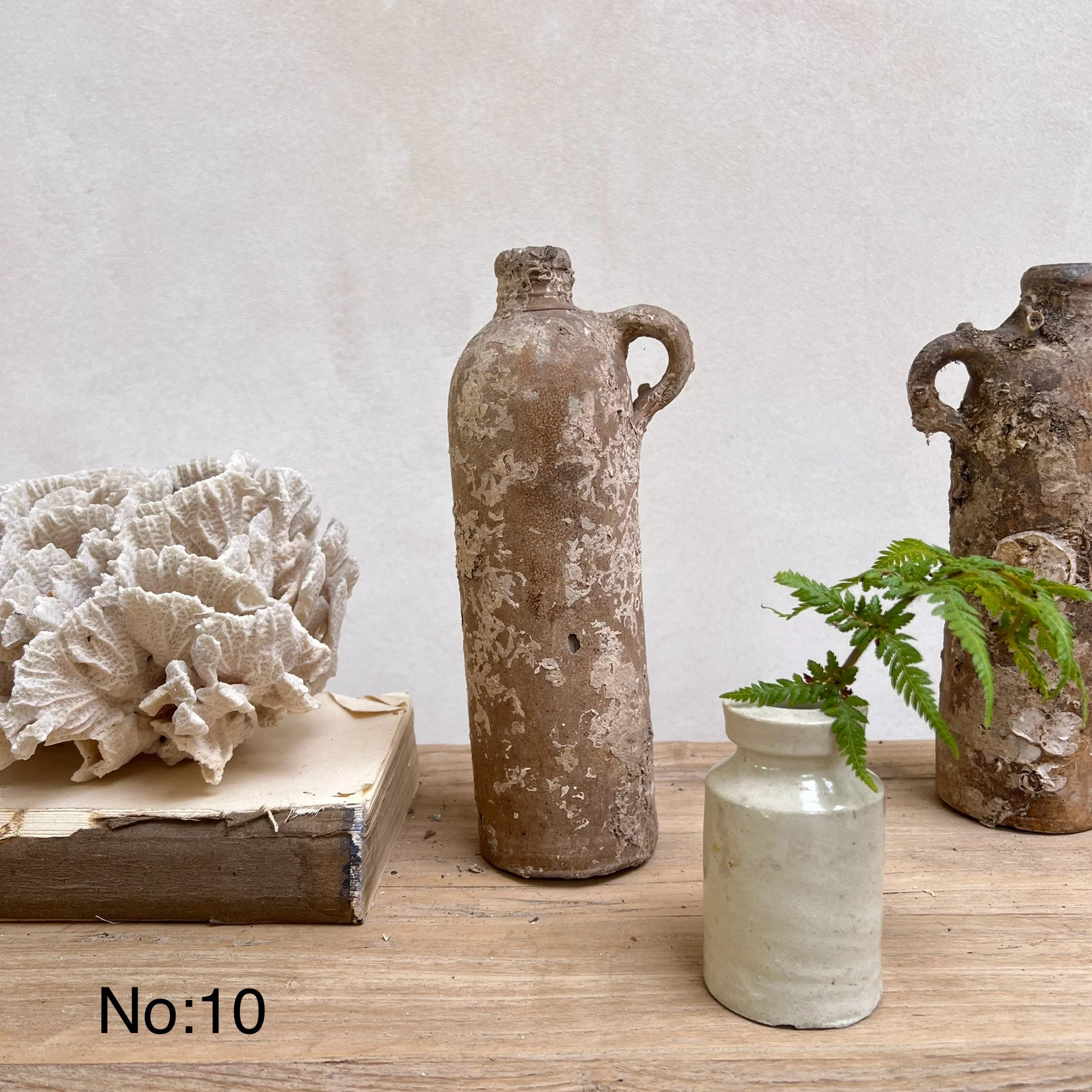Medium Vintage Shipwreck stoneware bottle - Image 13