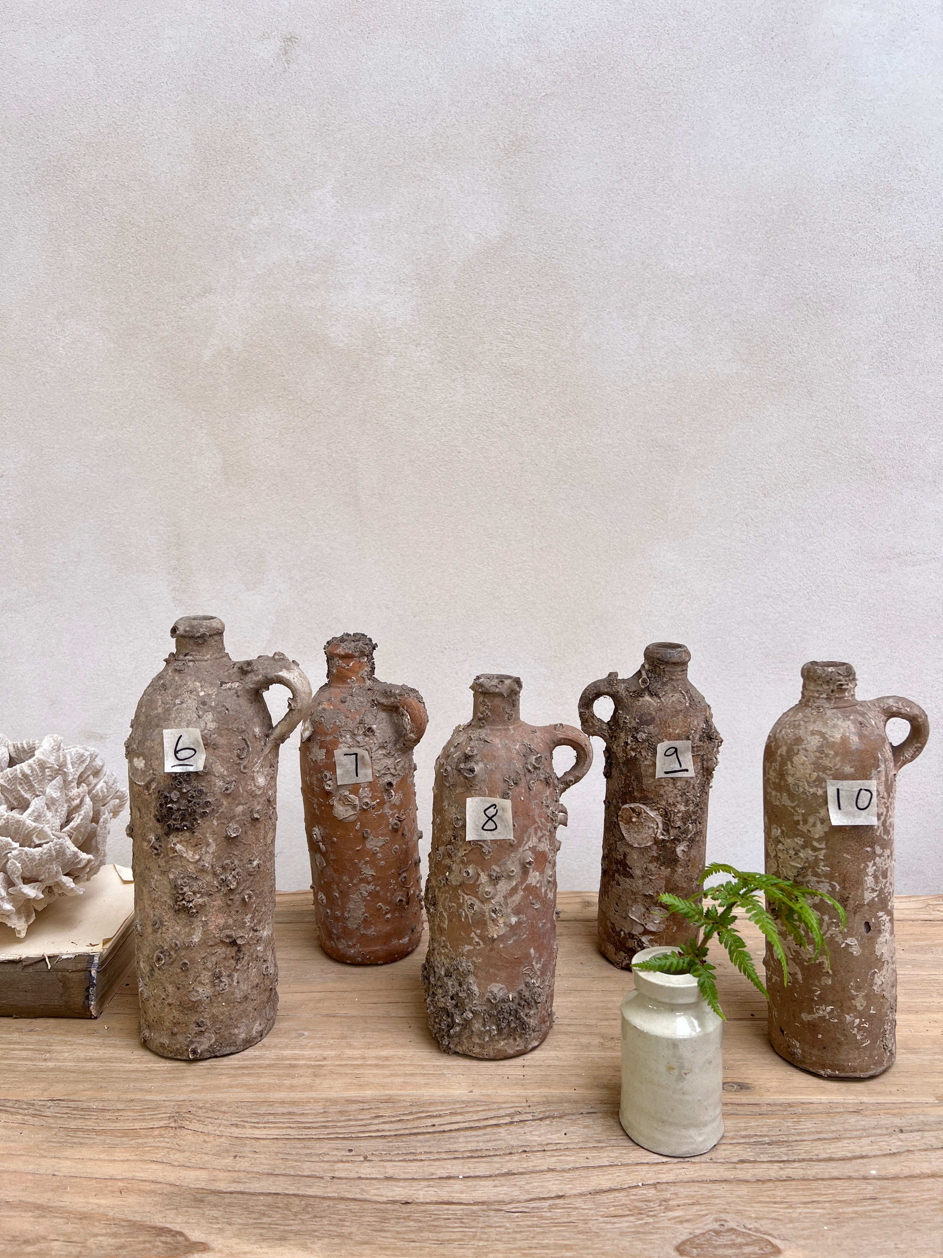Medium Vintage Shipwreck stoneware bottle - Image 14