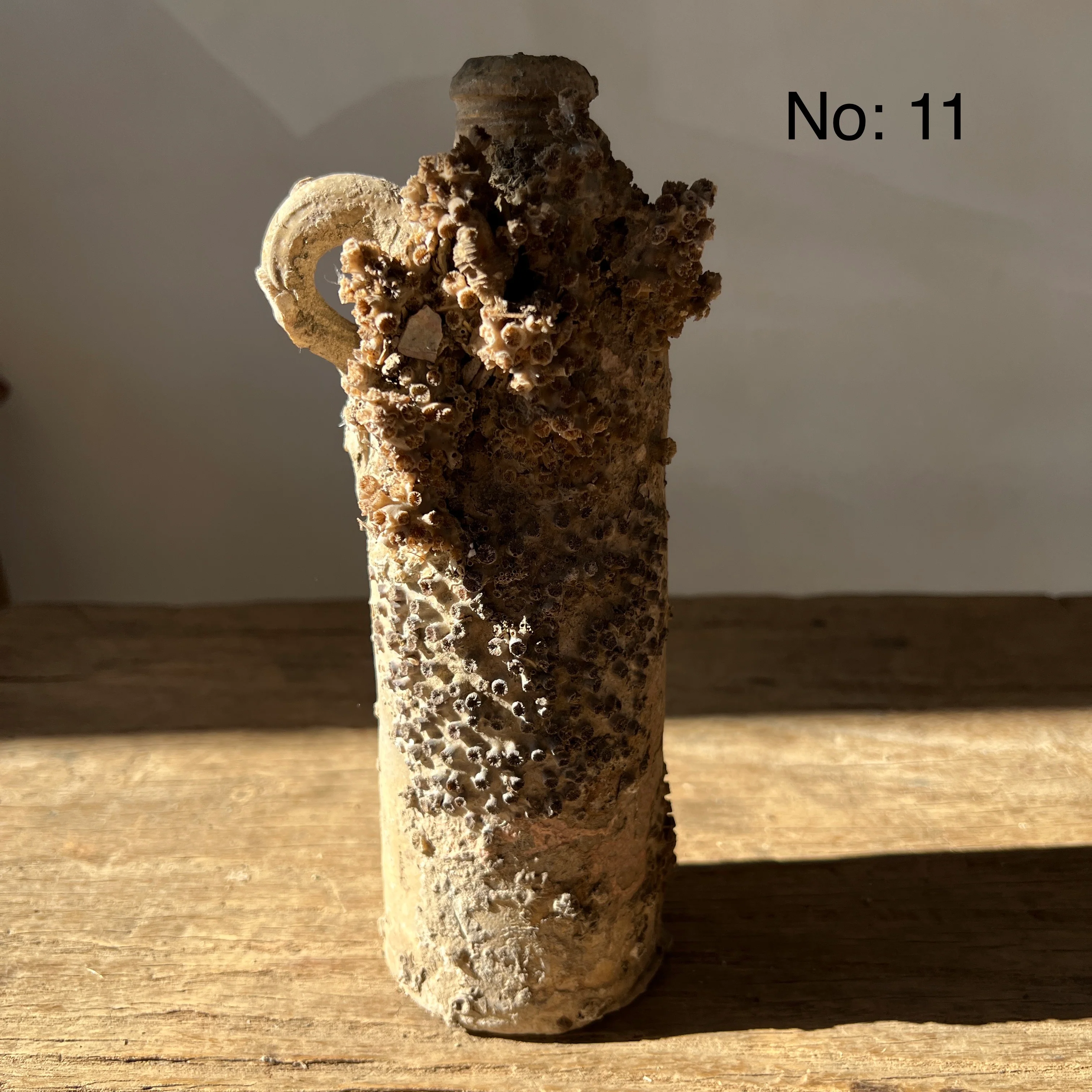 Medium Vintage Shipwreck stoneware bottle - Image 15