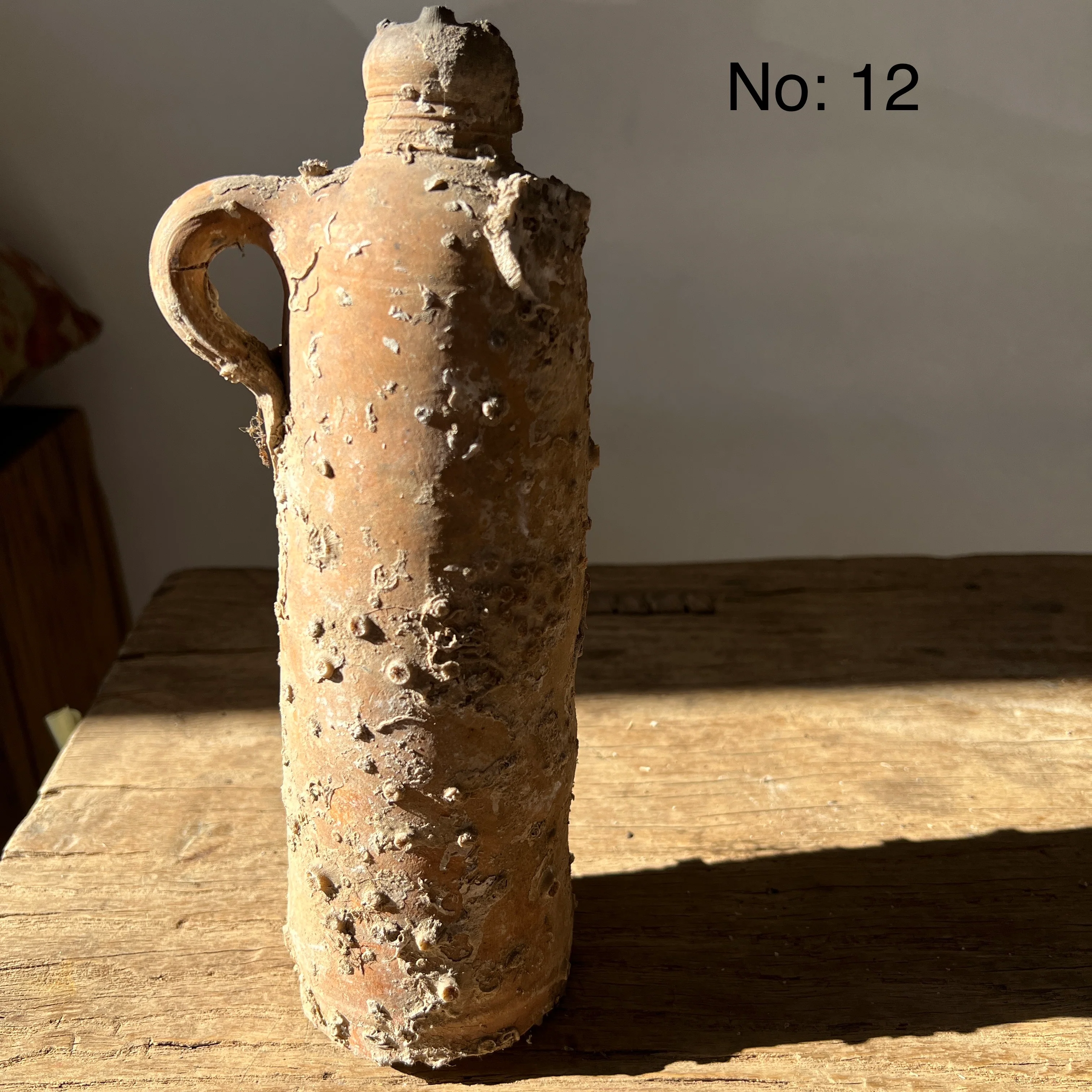 Medium Vintage Shipwreck stoneware bottle - Image 16