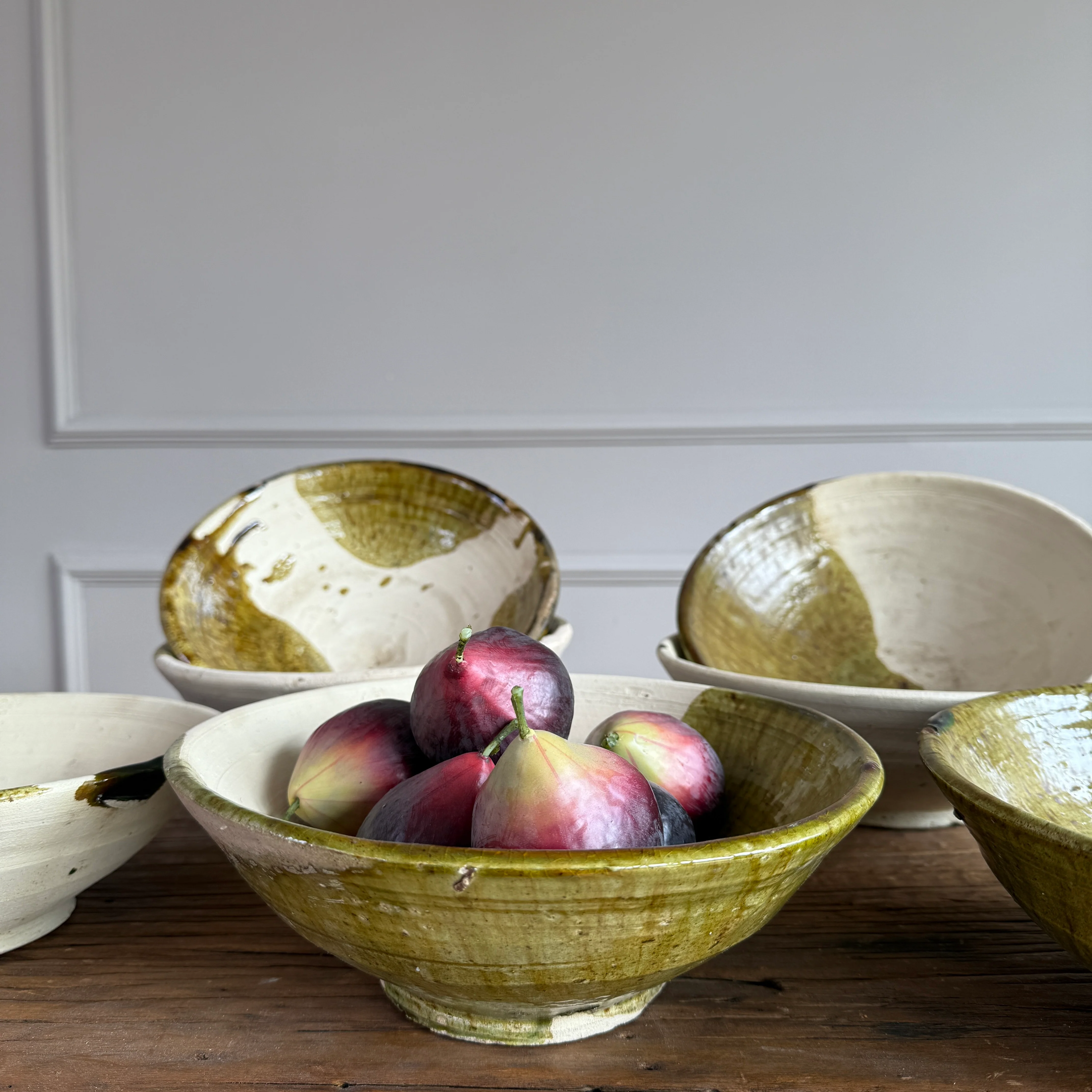 Moroccan Bowl Green Glazed | Natural Unglazed - Image 6