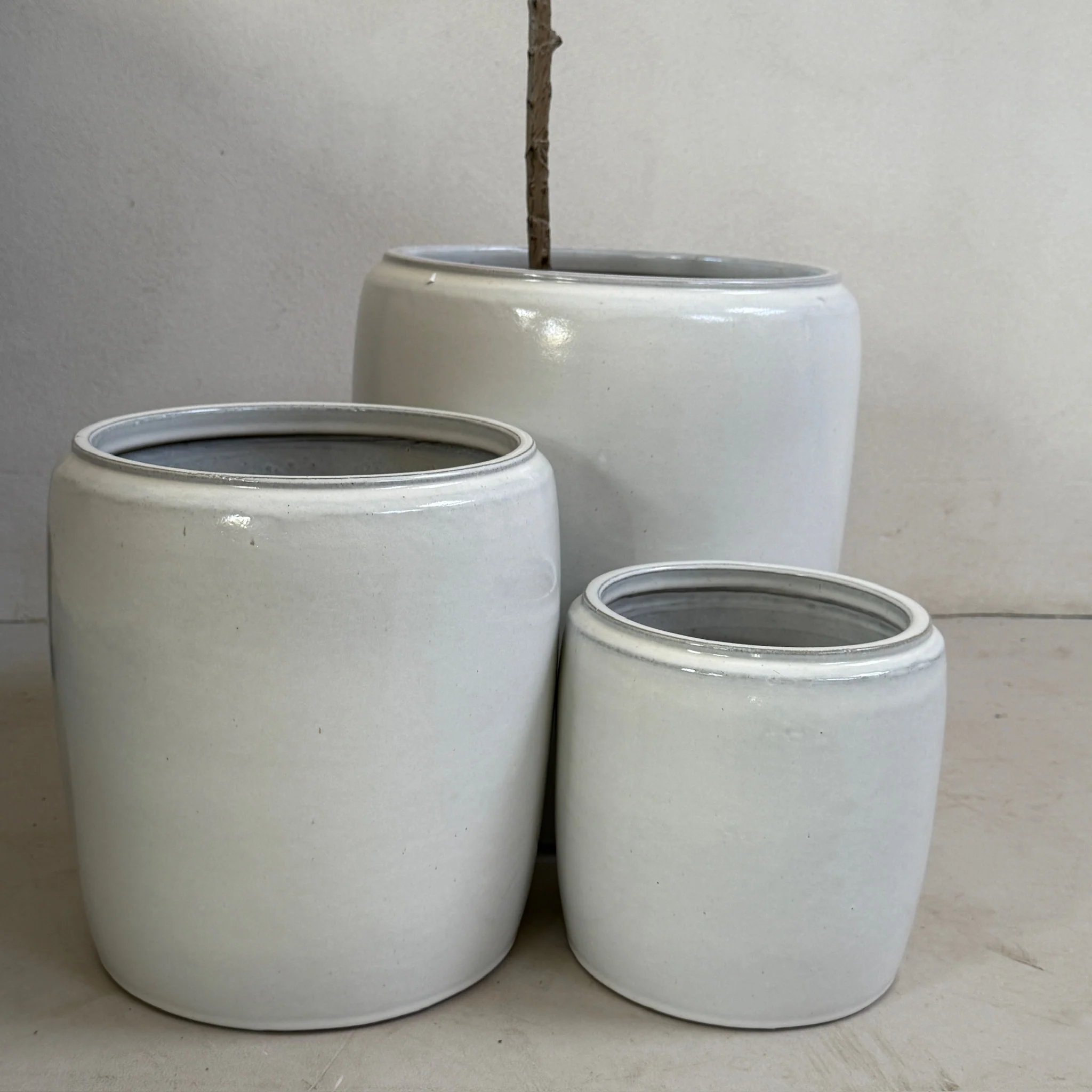 Natural Ceramic Planter | Nora - Image 13