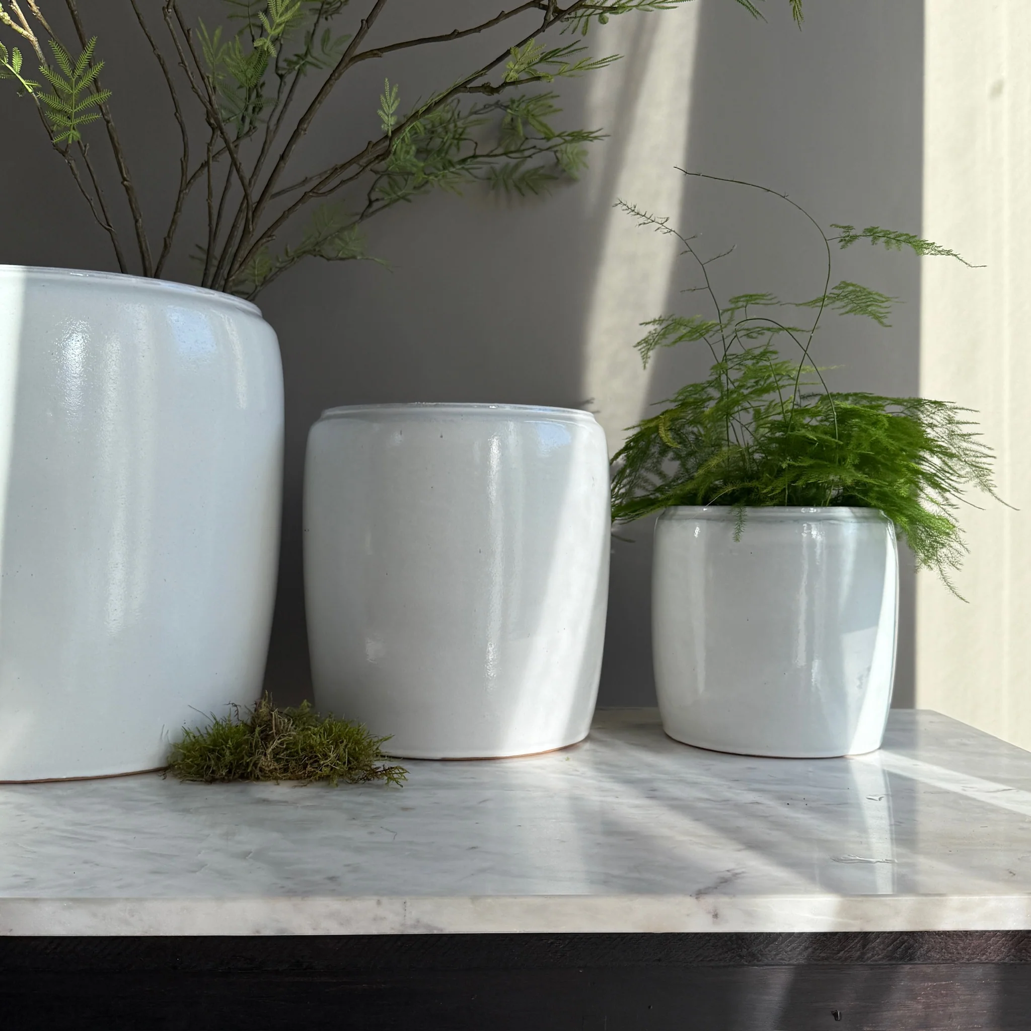 Natural Ceramic Planter | Nora - Image 3