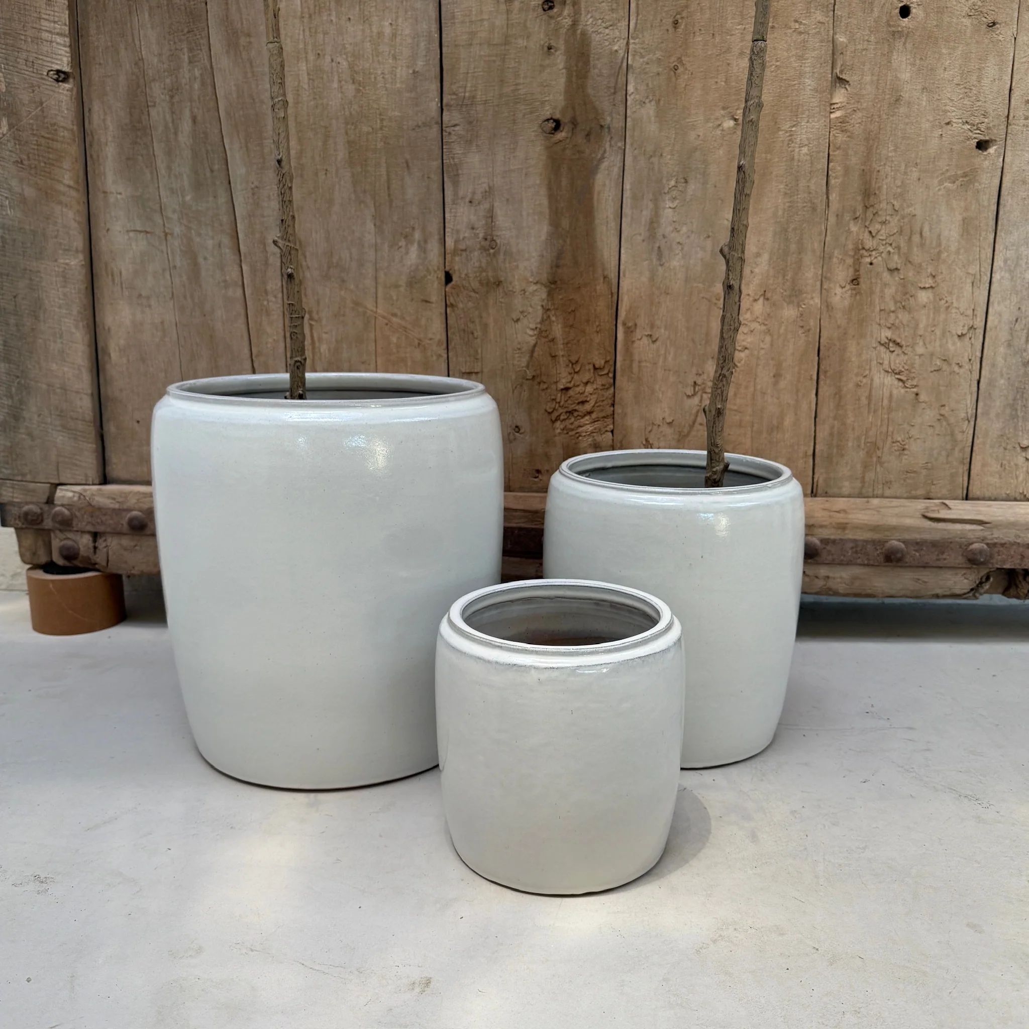 Natural Ceramic Planter | Nora - Image 8