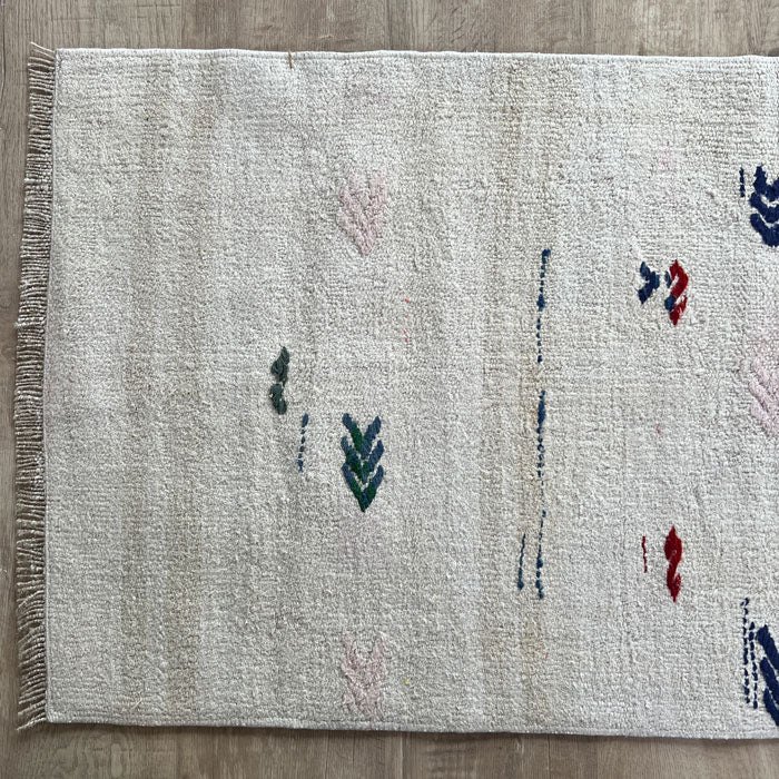 Navajo design vintage linen runner, 67cm x 240cm - Image 3