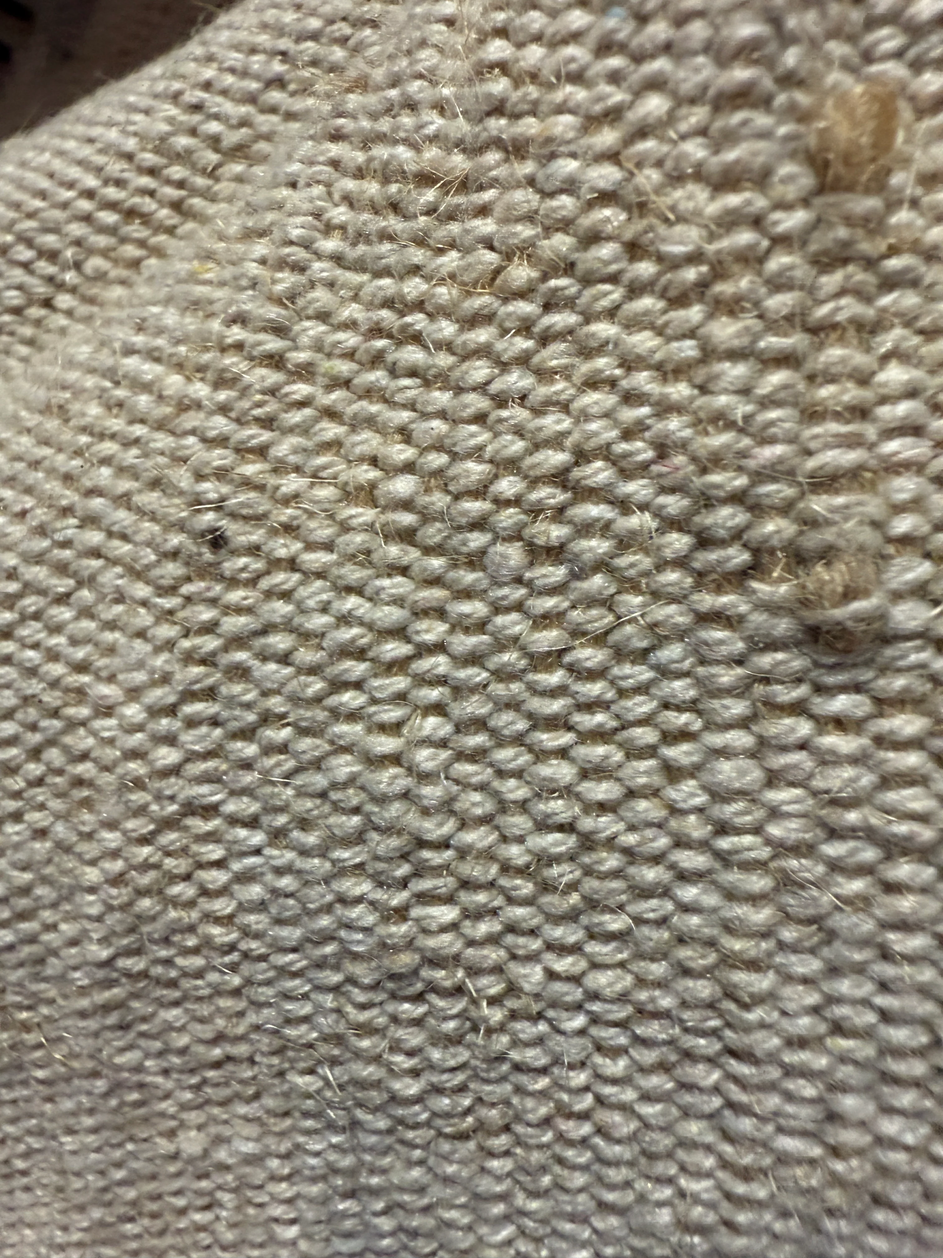 Neutral hand woven pouf | Afghanistan Collective - Image 8