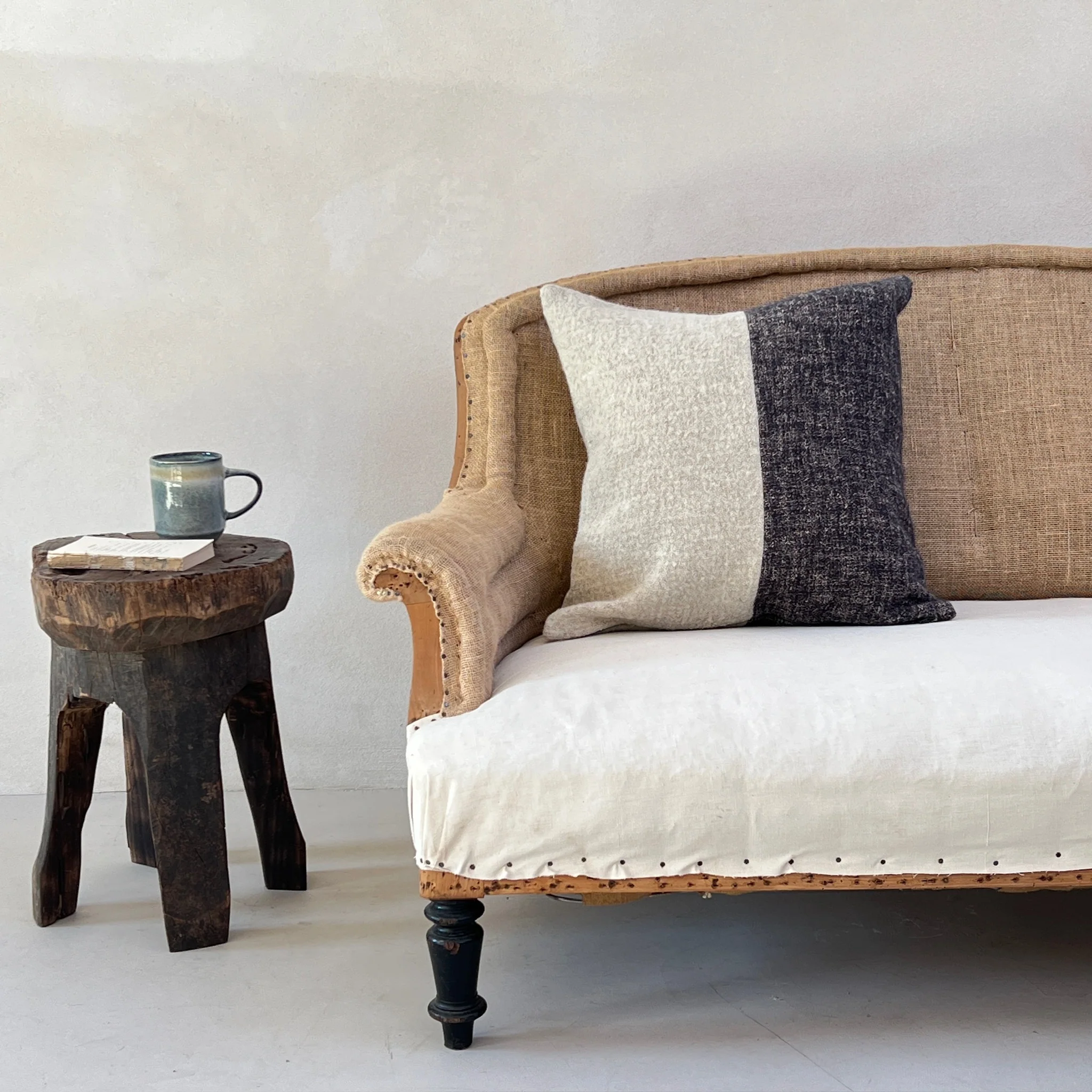 Neutral Woven Cushion Duo - Image 2