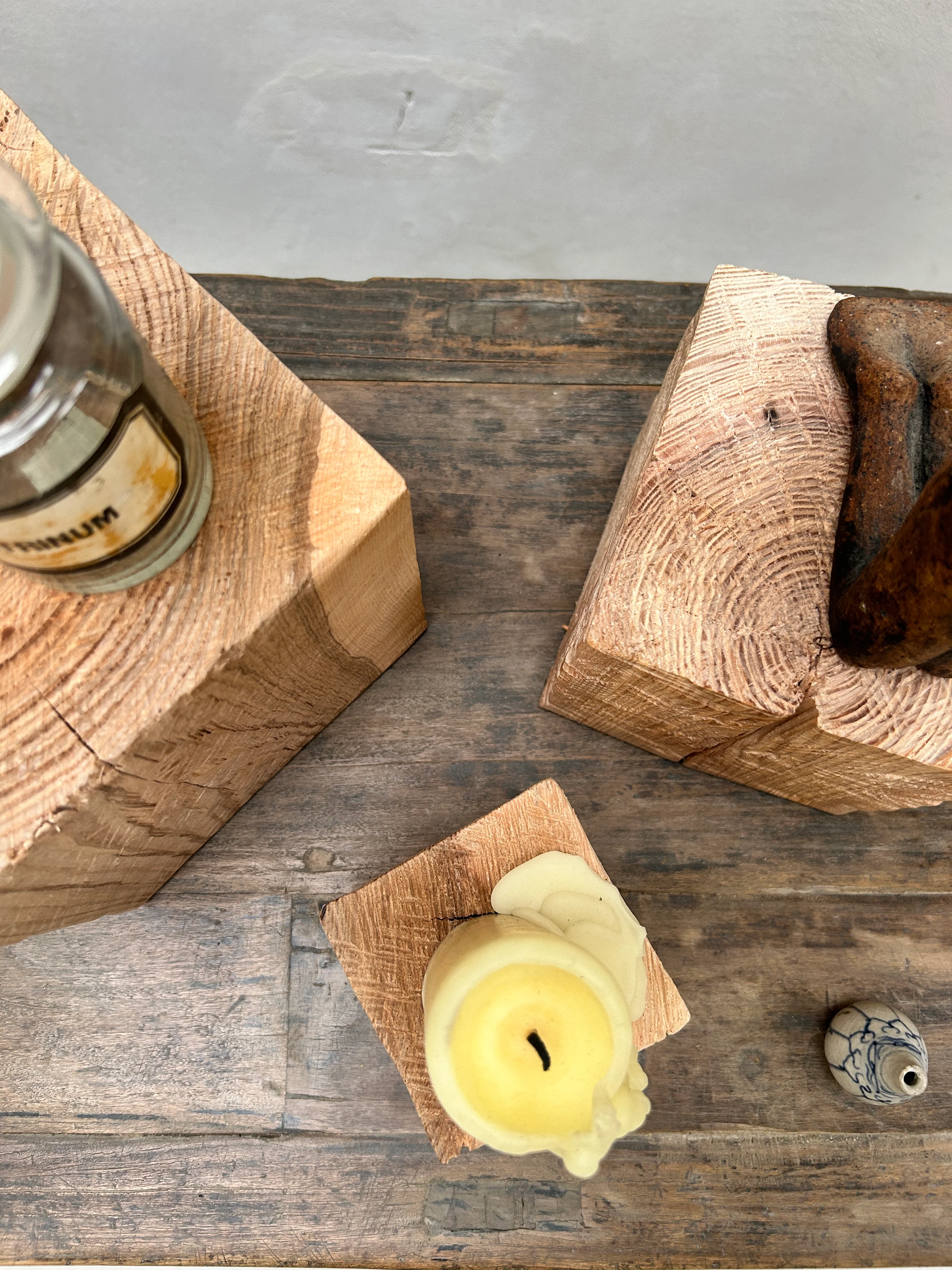 Oak cube display plinths - Image 4