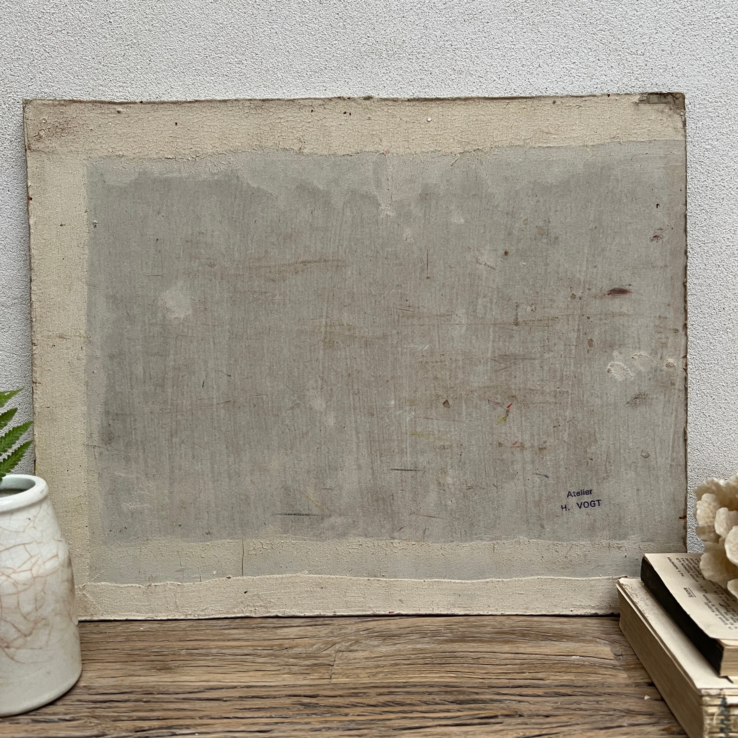 Oil Painting On Board | Petit Dejeuner - Image 6