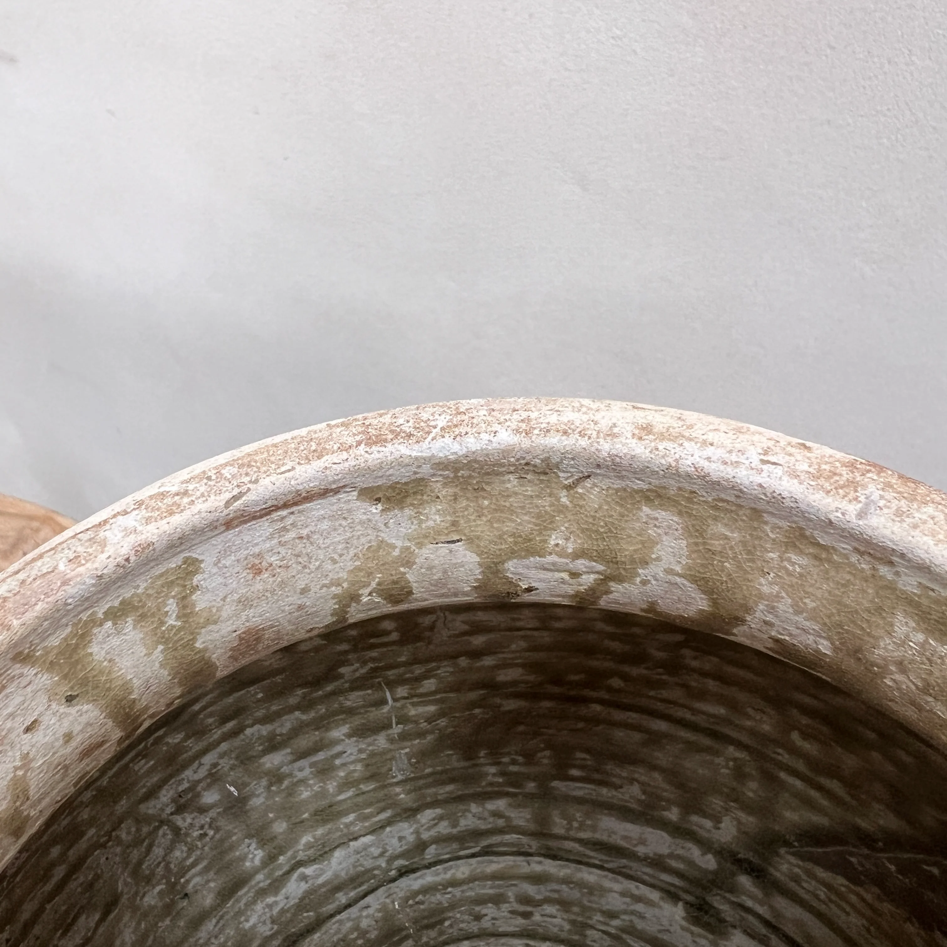 Pair of Antique Palembang Green Shipwreck Pot | Large 22244 - Image 5