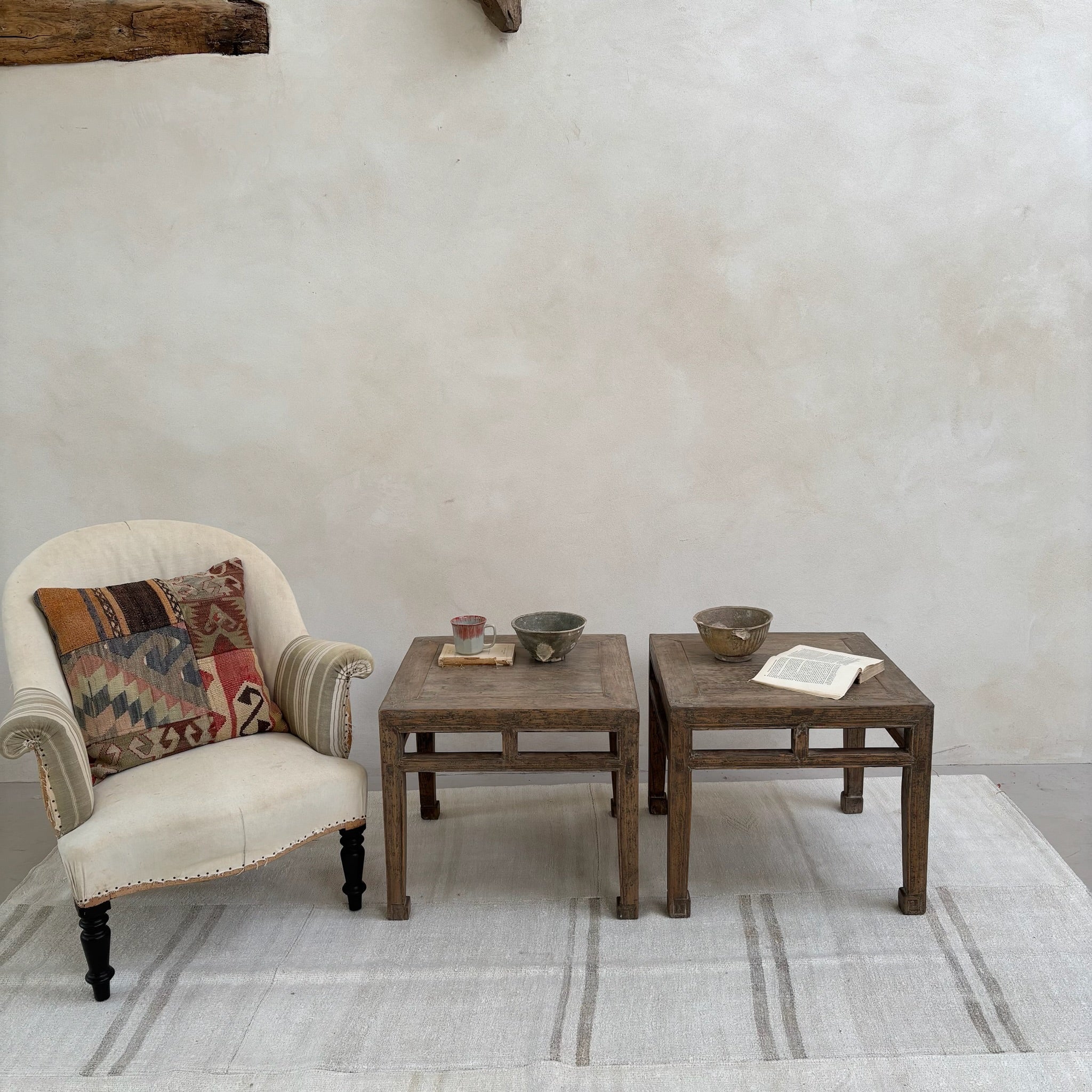 Pair Of Antique Side Tables | Izzy - Image 11