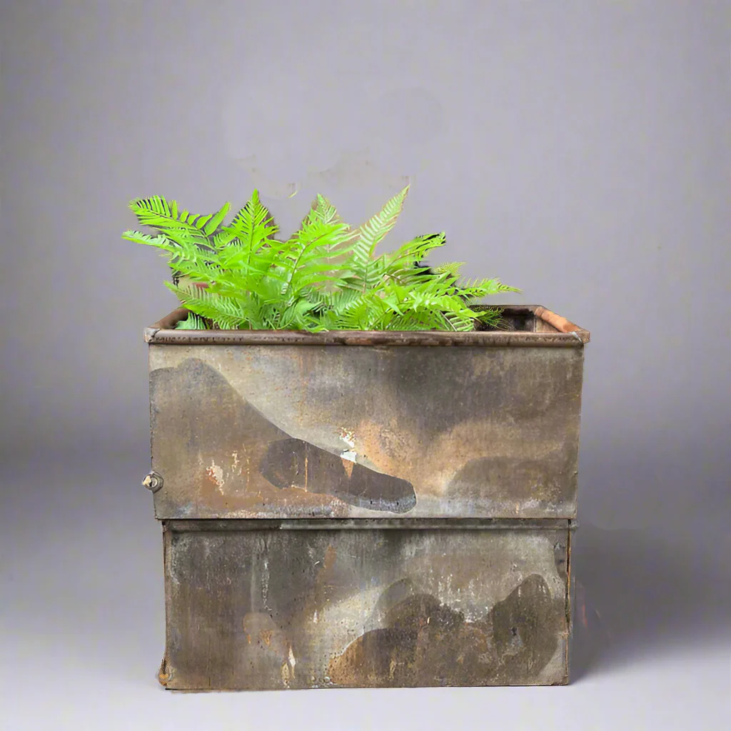 Pair of vintage water troughs 94cm - Image 3