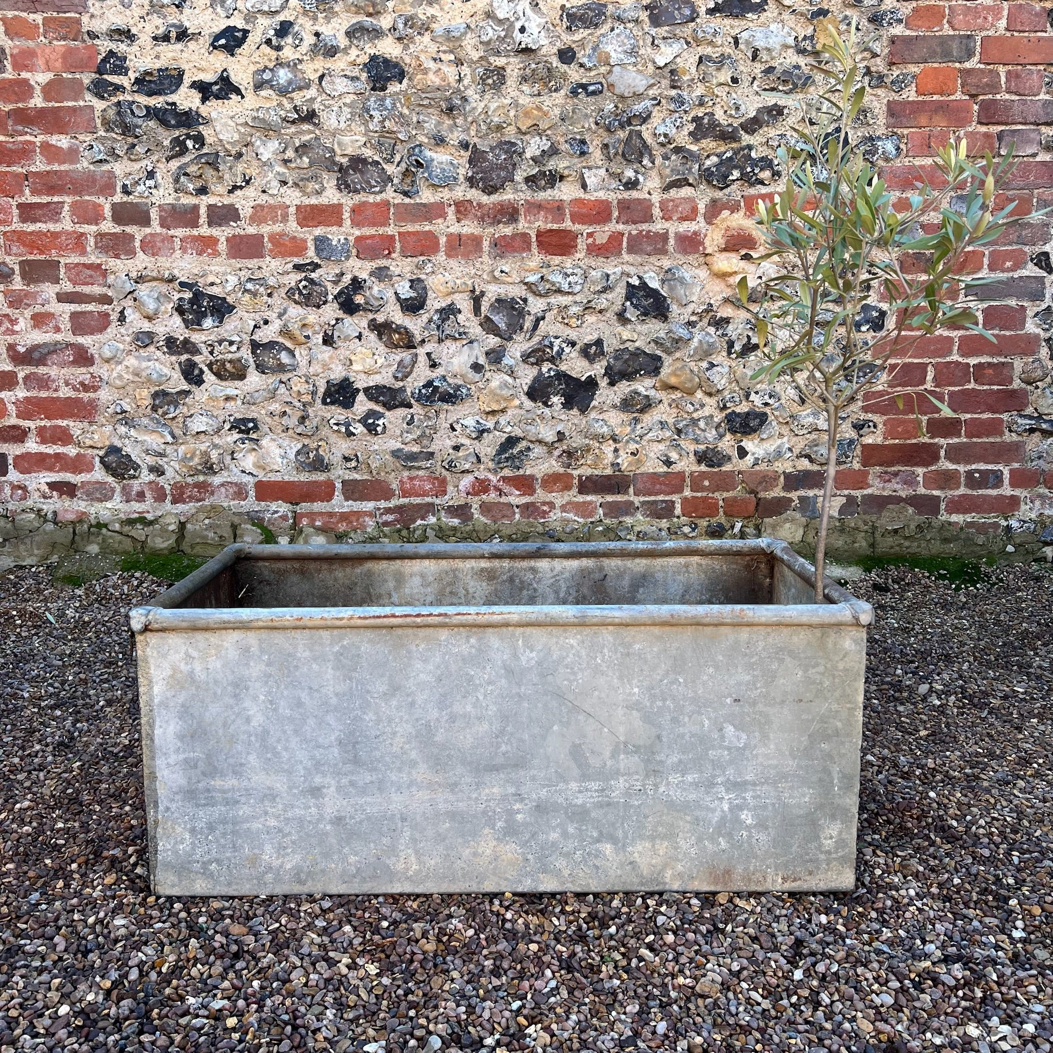 Pair of vintage water troughs 94cm x 49cm - Image 3