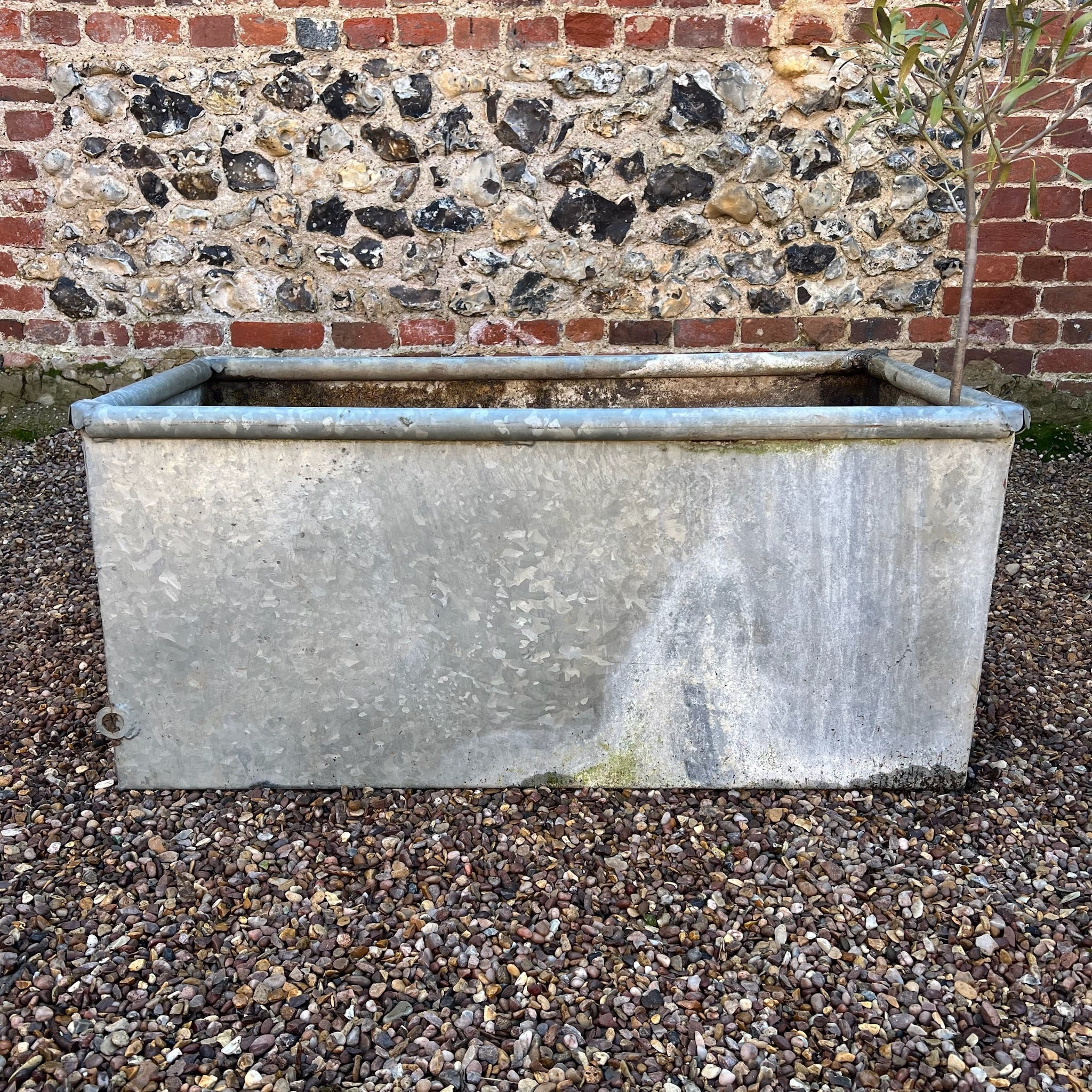 Pair of vintage water troughs 94cm x 49cm - Image 5