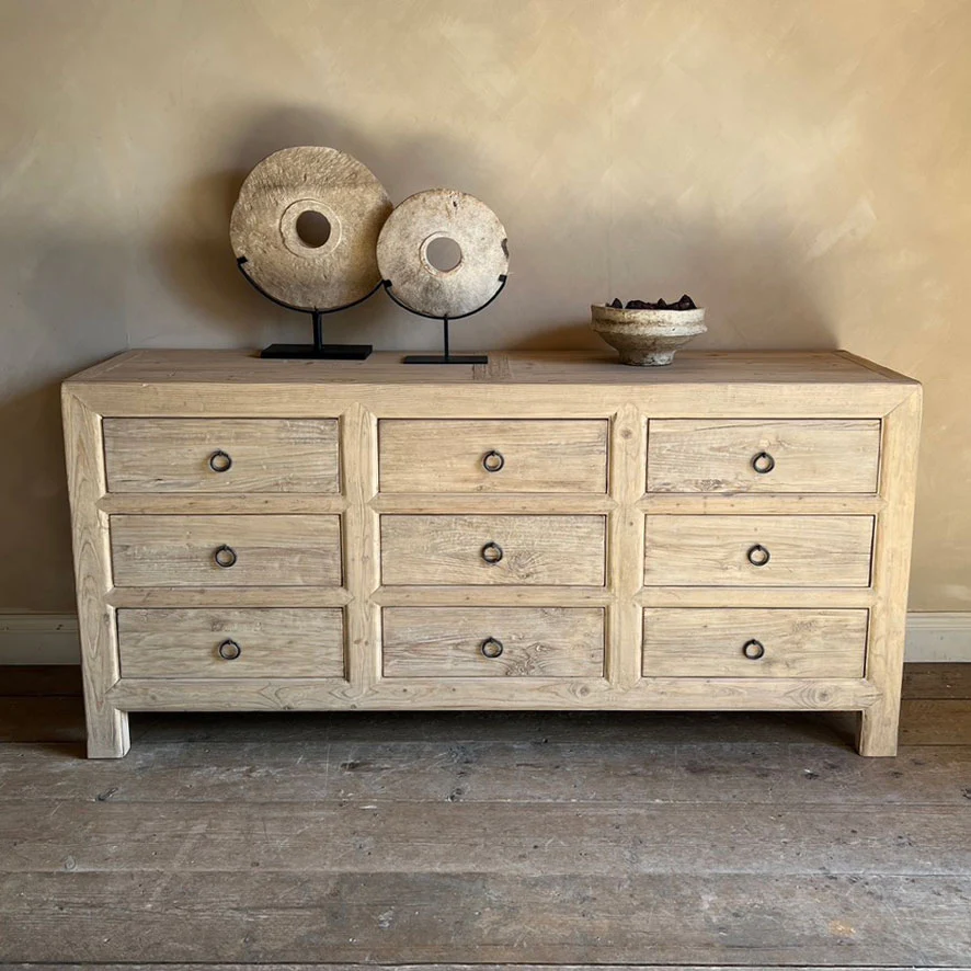 Pale reclaimed multidrawer | Kingham - Image 11