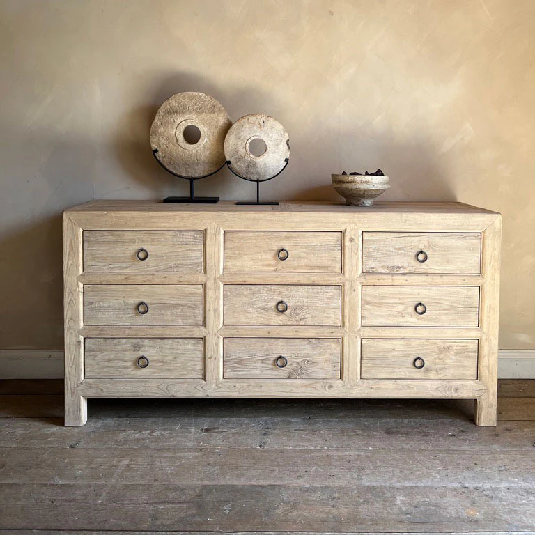 Pale reclaimed multidrawer | Kingham - Image 5