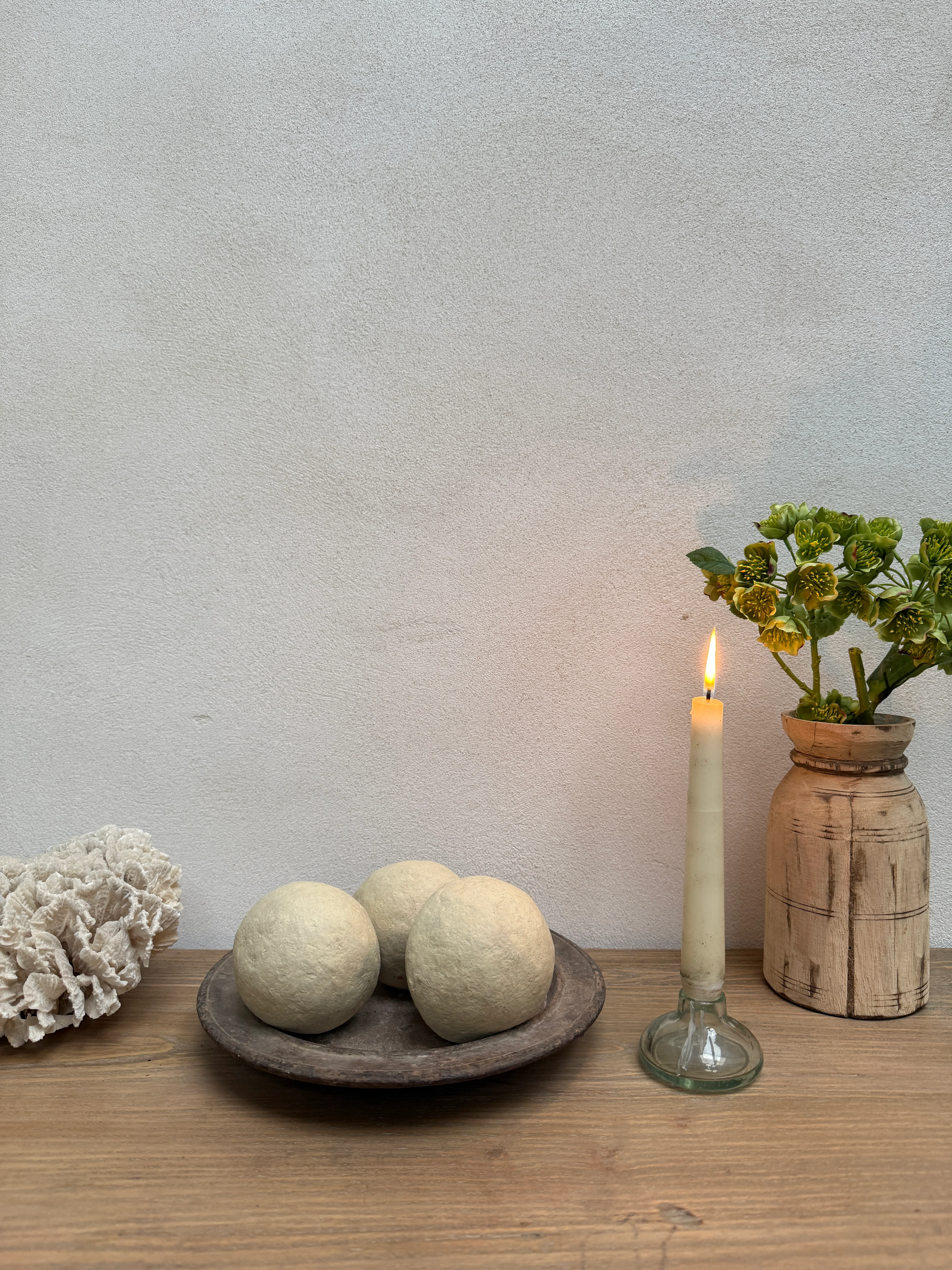 Paper Maché Decorative Sphere - Image 9