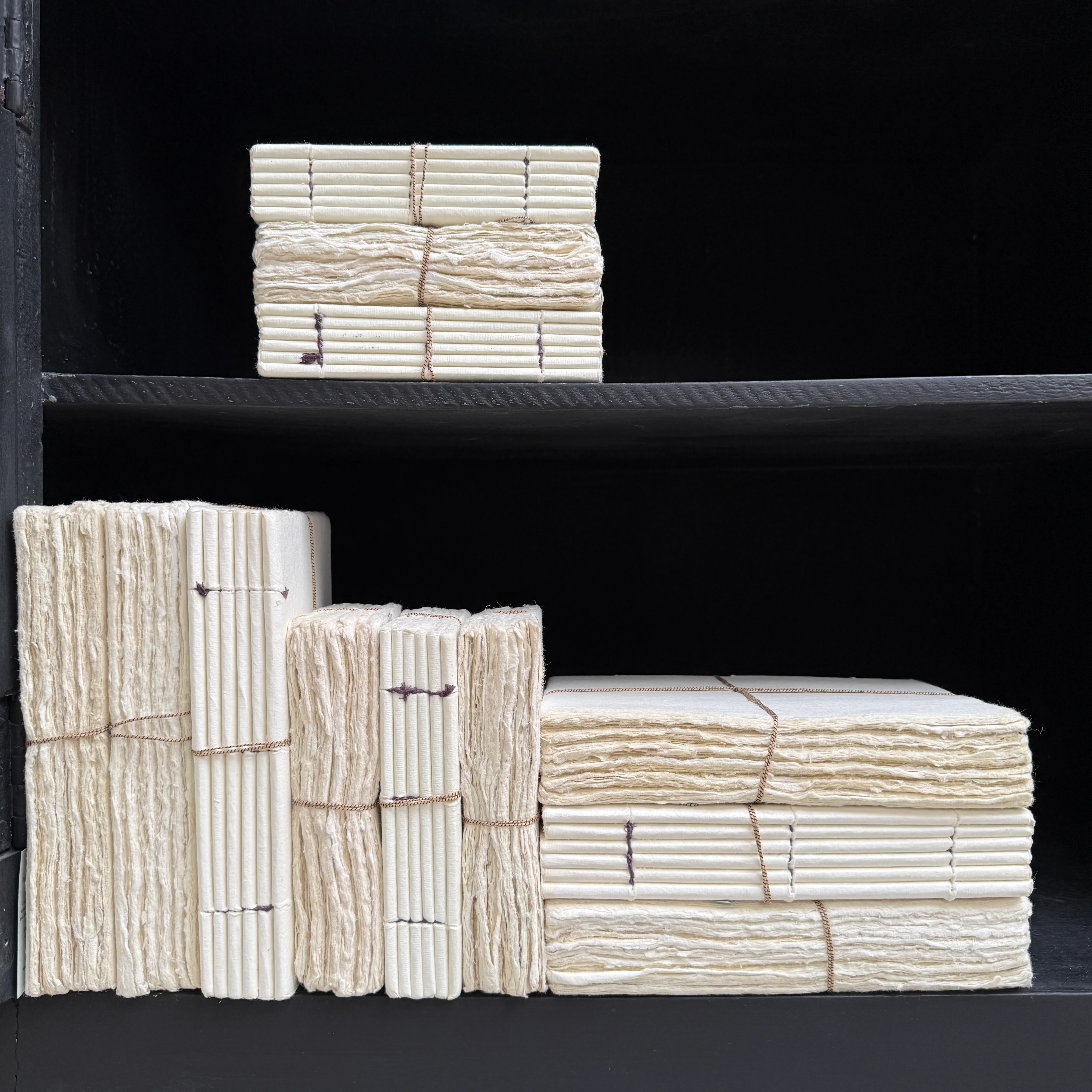 Parchment paper | Group of five decorative books