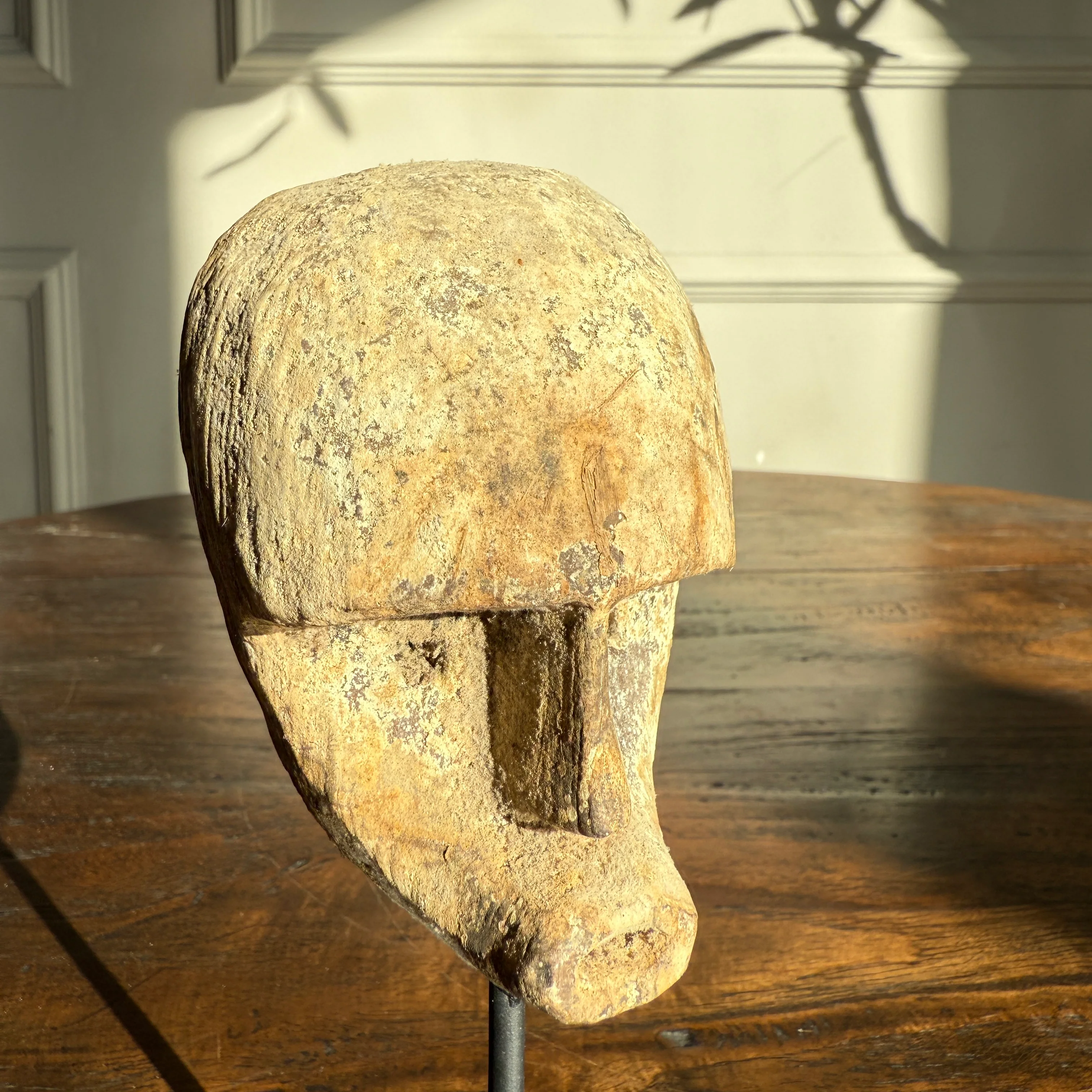 Primitive wooden face sculpture | Father - Image 2