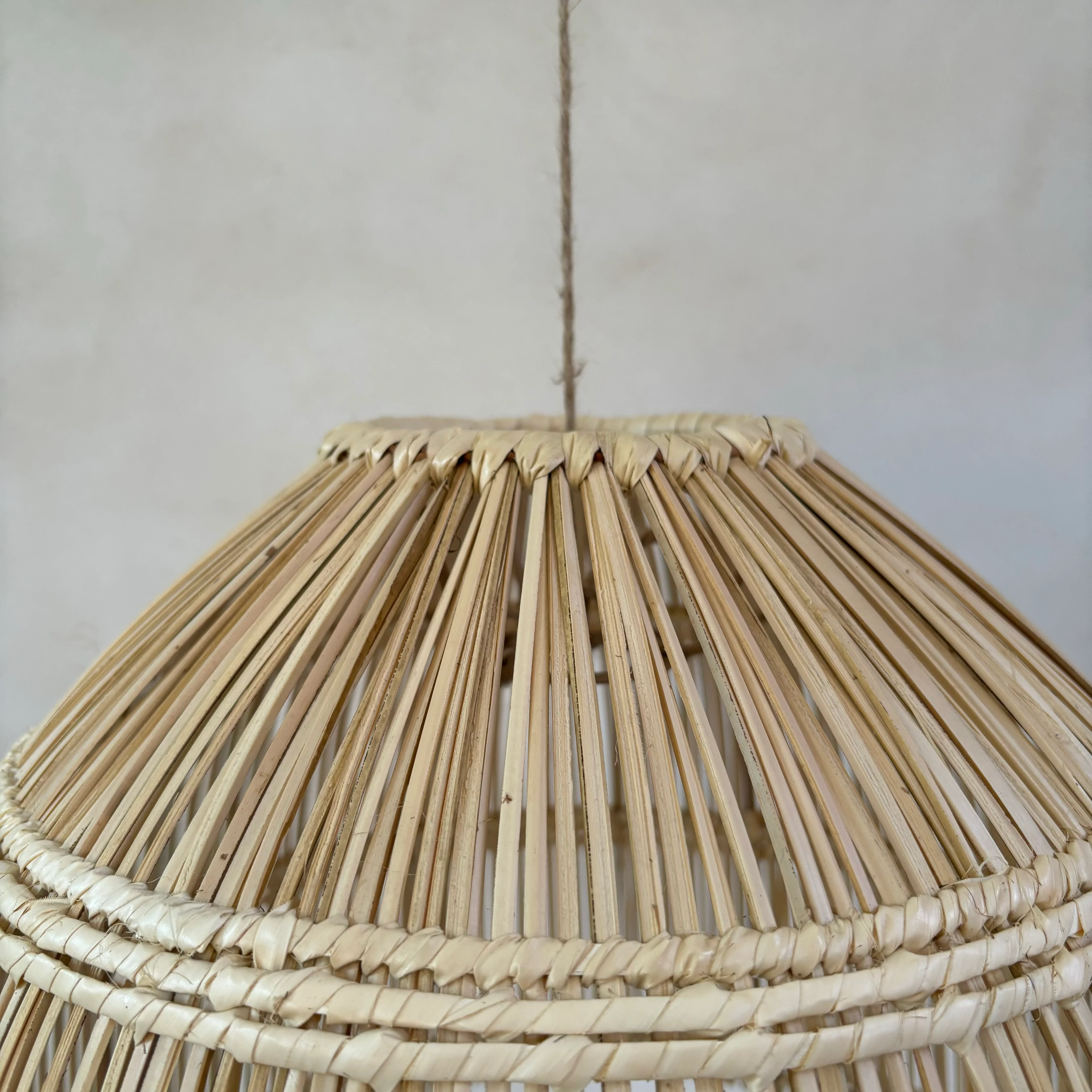 Rattan Ceiling Lampshade - Image 4
