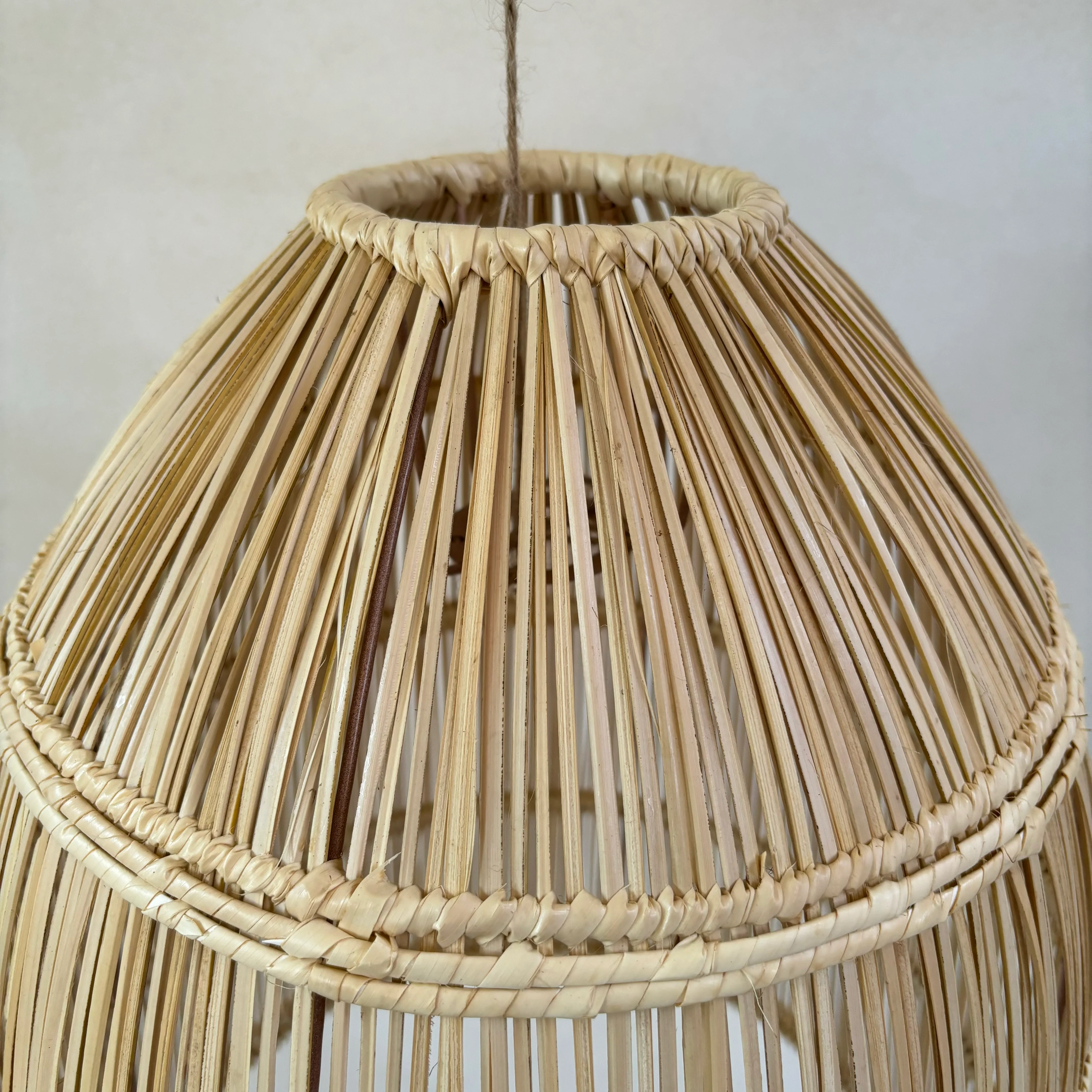 Rattan Ceiling Lampshade - Image 7