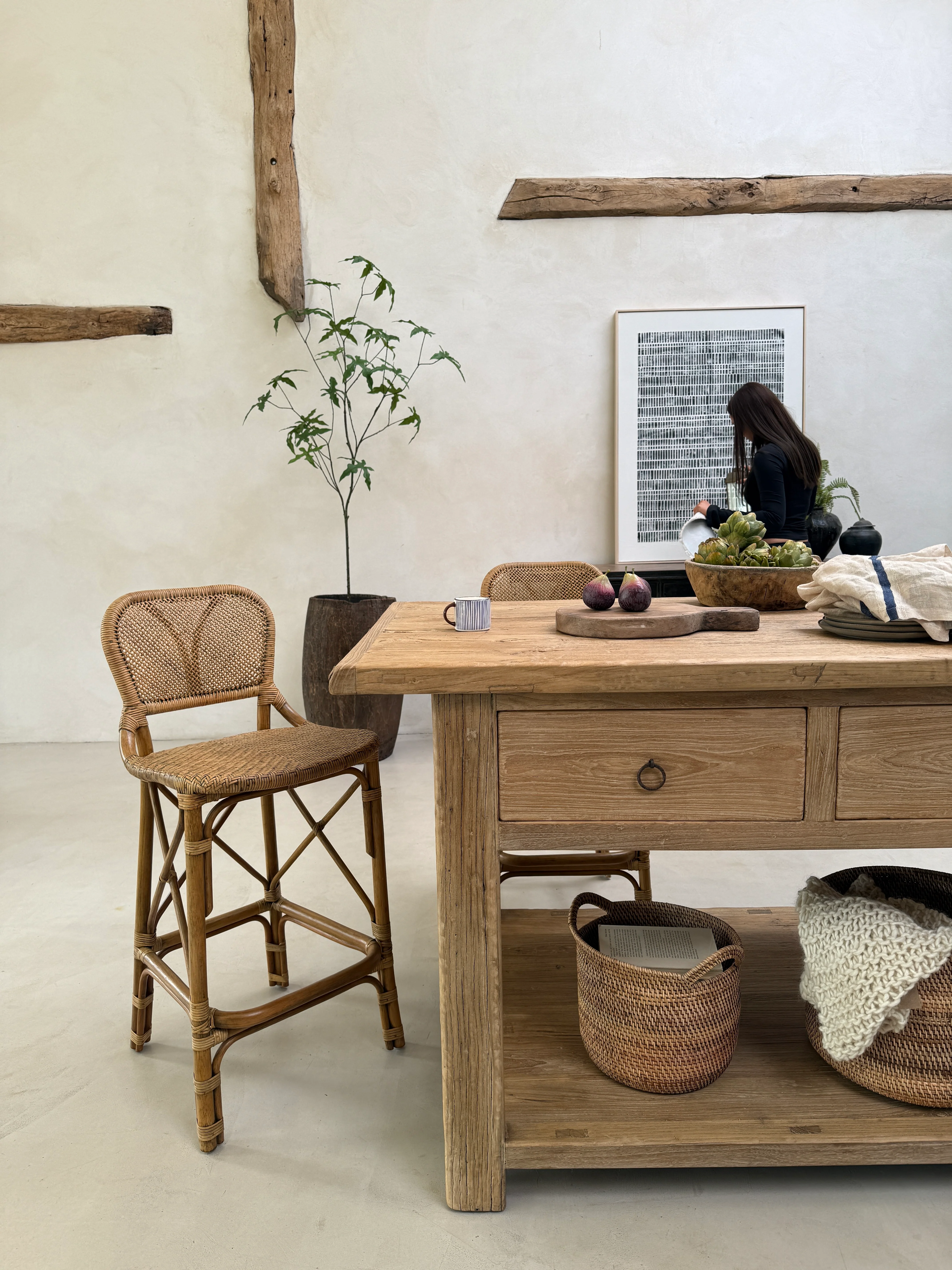 Rattan Bar Stool | Amelie - Image 5