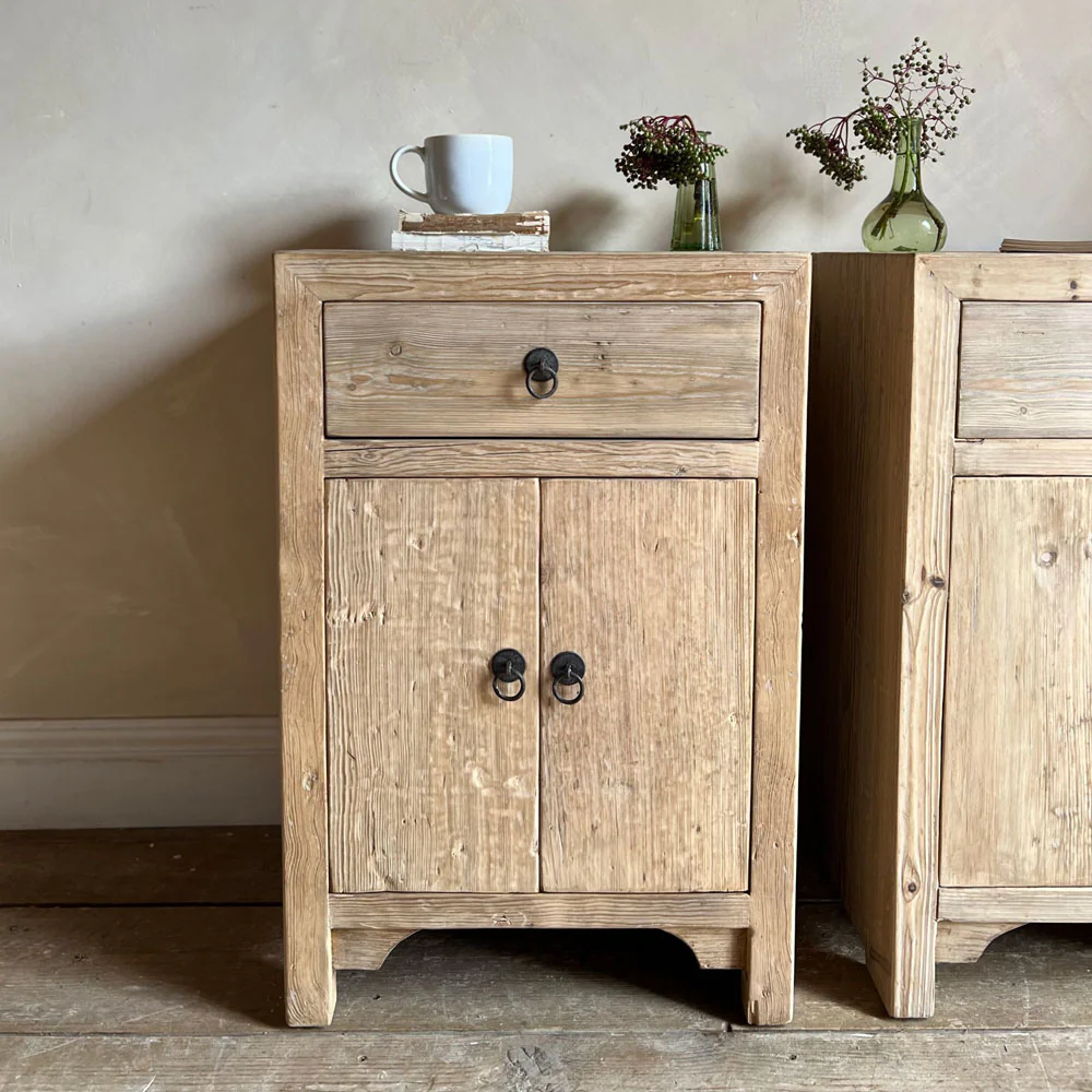 Reclaimed bedside table Parker - Image 5