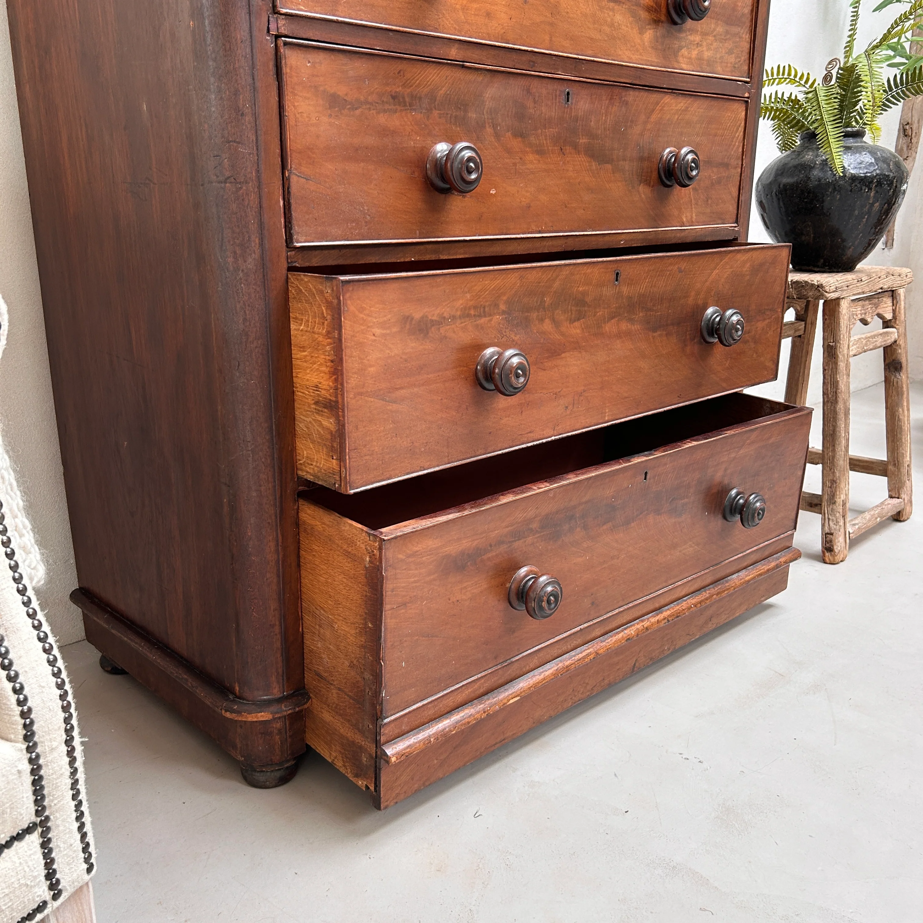 Reclaimed Chest of Drawers | Georgian - Image 12