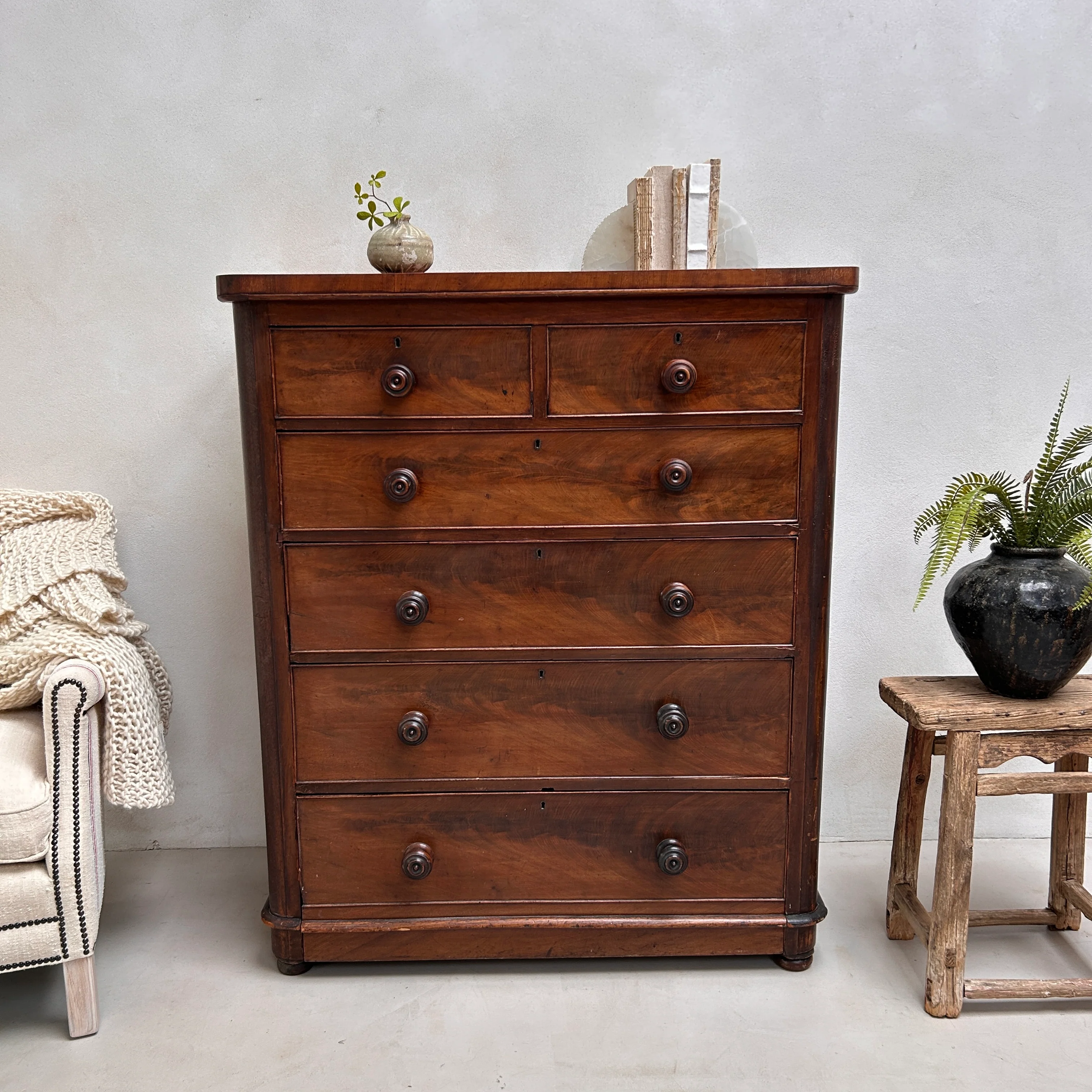 Reclaimed Chest of Drawers | Georgian - Image 2