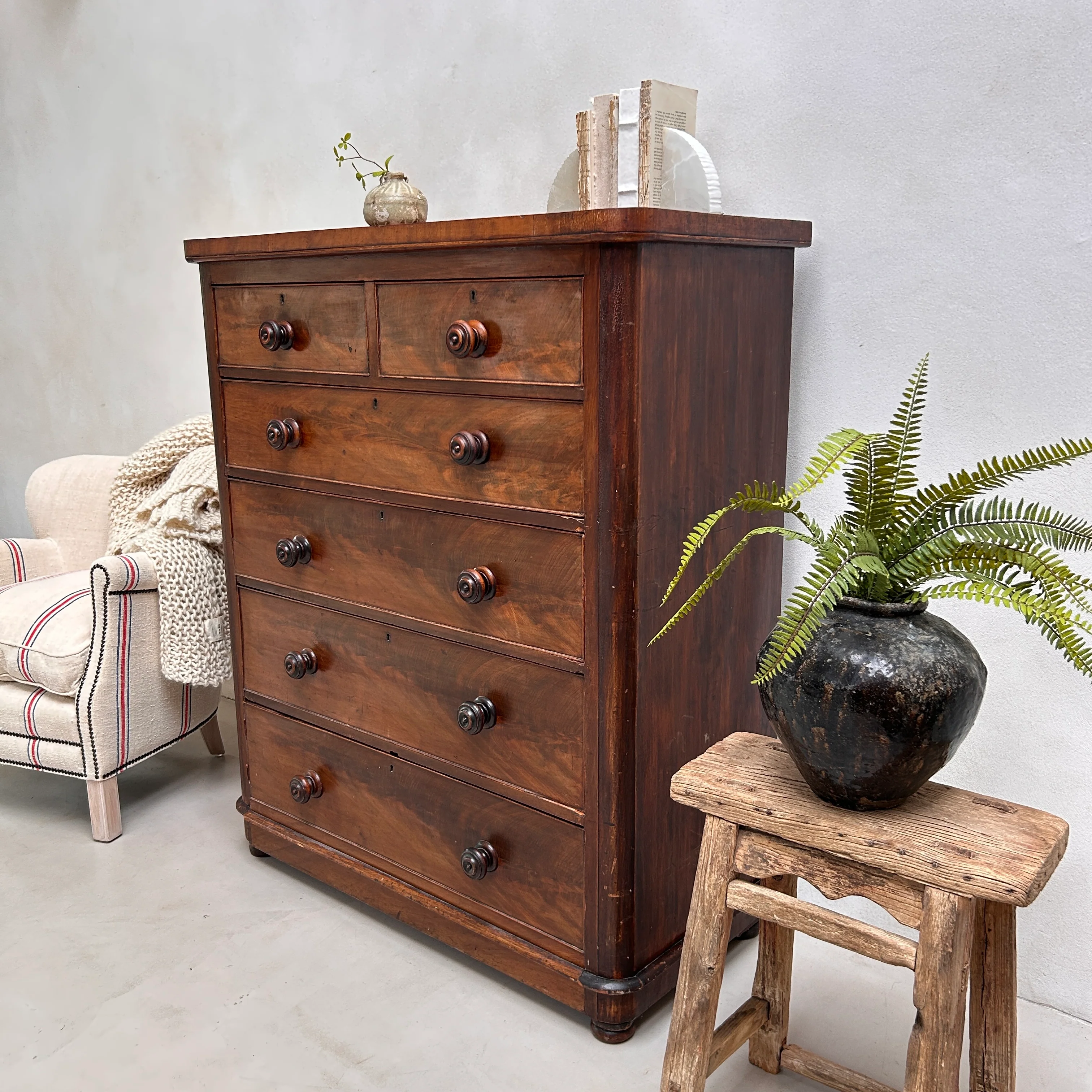 Reclaimed Chest of Drawers | Georgian - Image 3