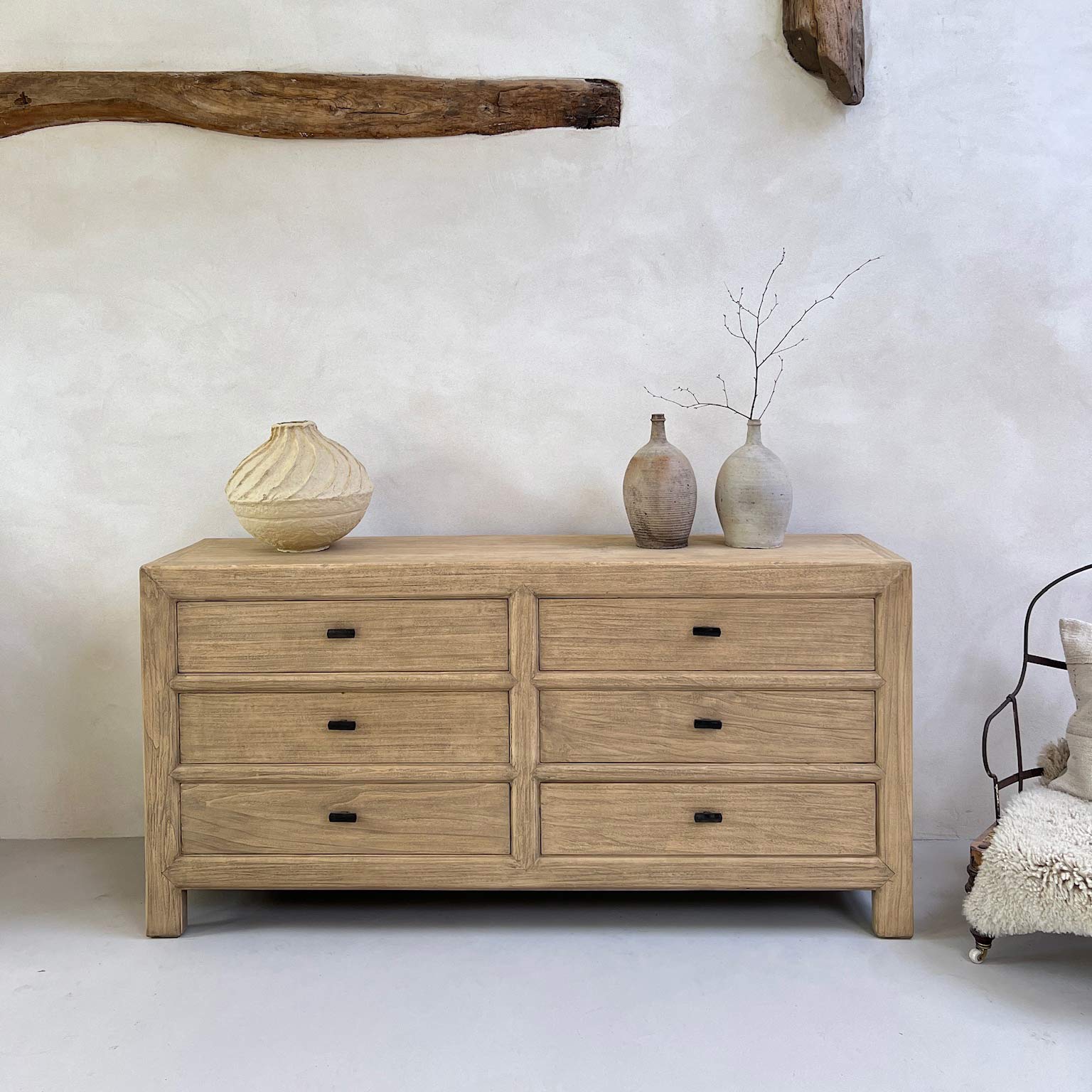 Reclaimed Chest Of Drawers Turville - Image 7